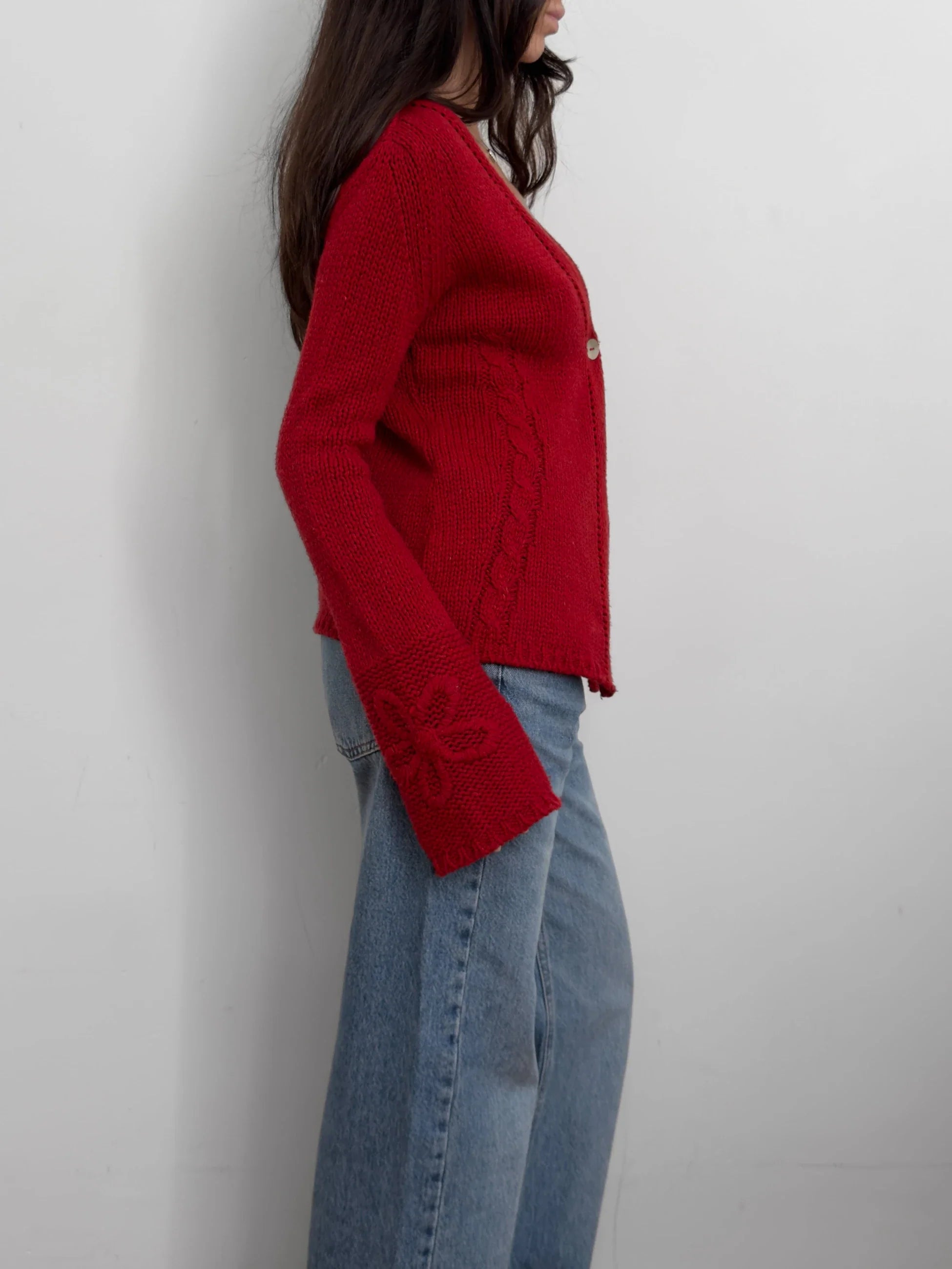 Red Cardigan