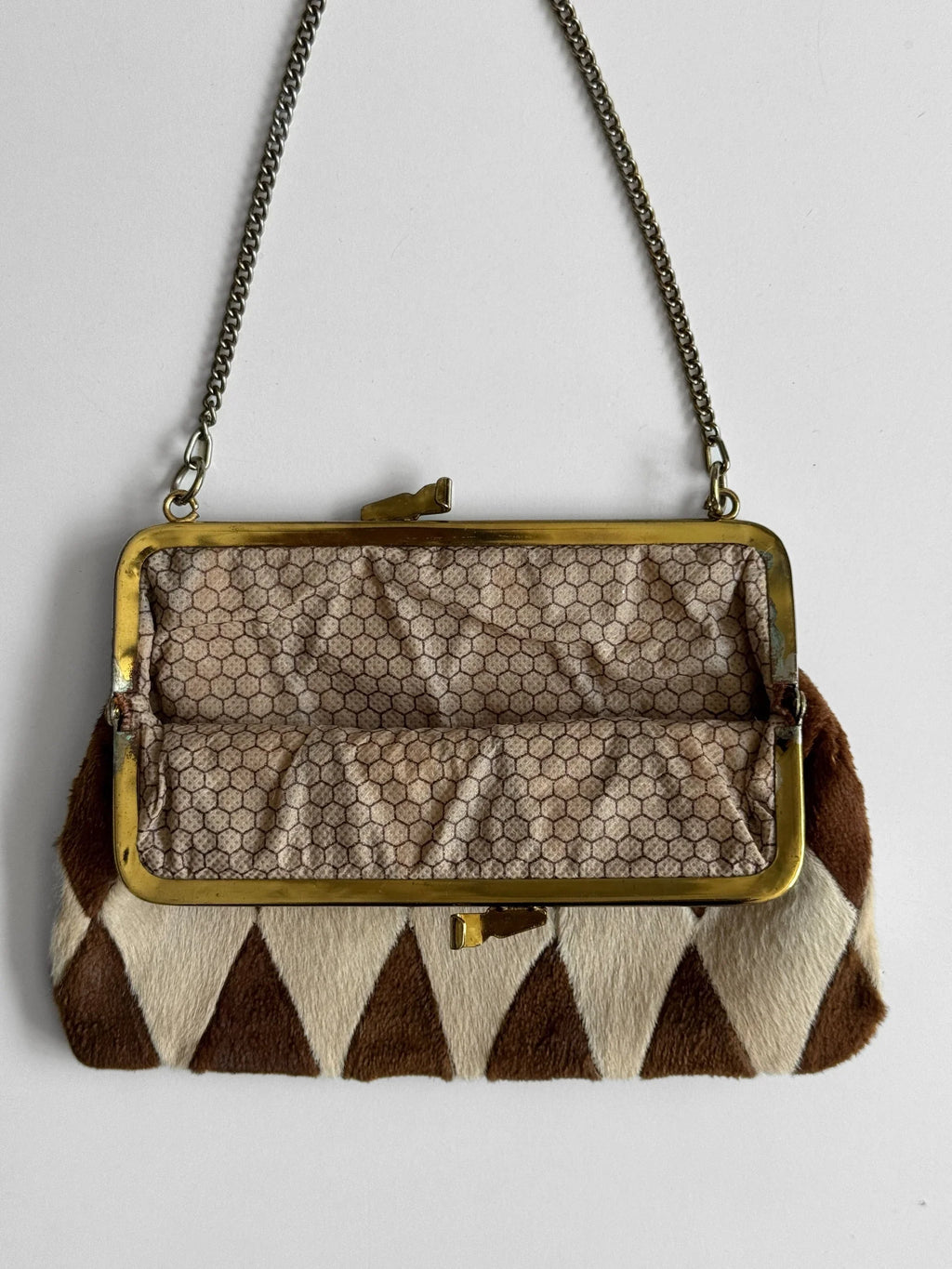 Cowhide Clutch Bag