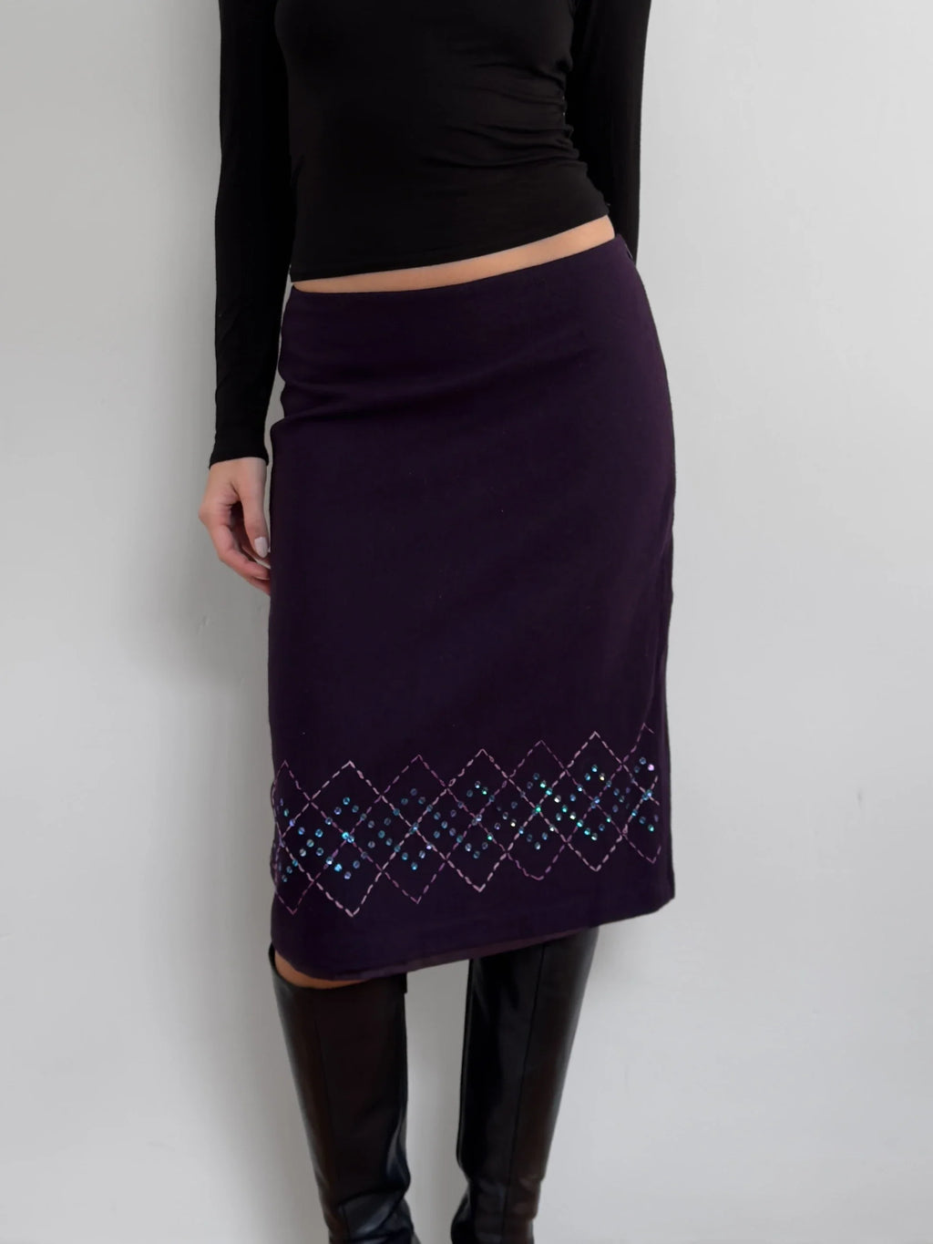 Dorothy Perkins Wool Skirt