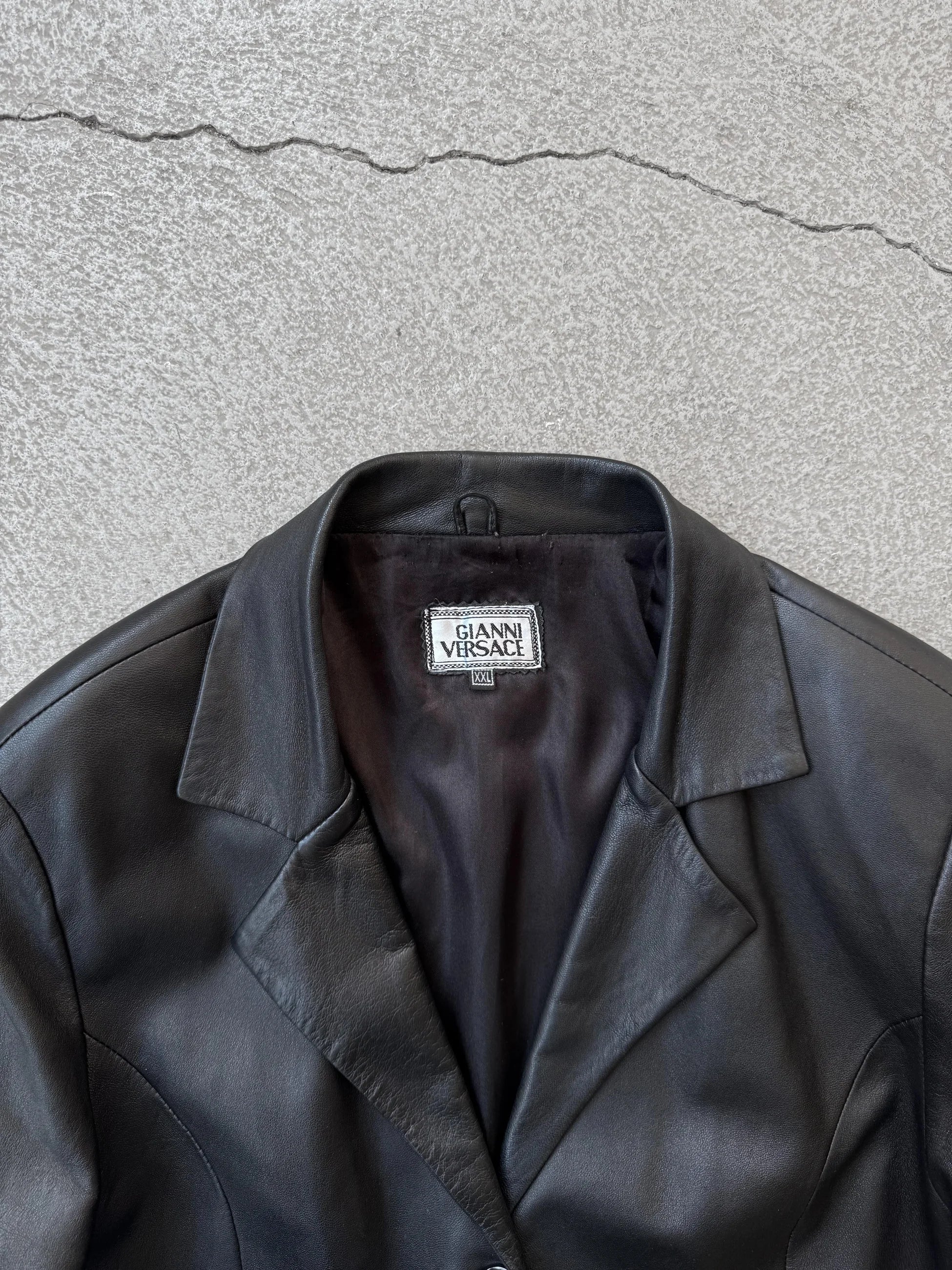 Gianni Versace Leather Jacket