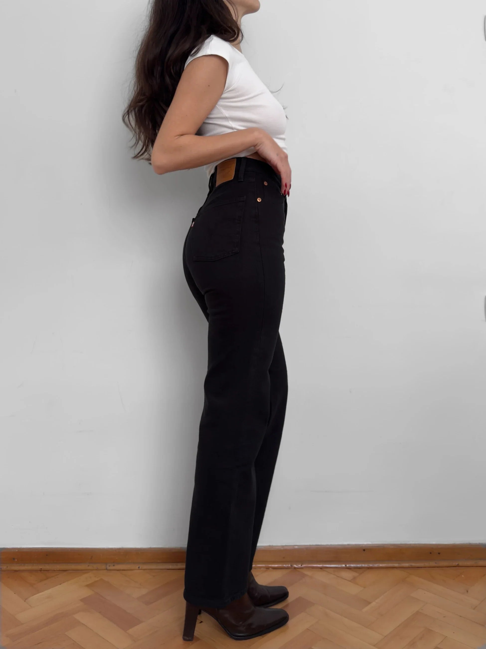 Levi’s Ribcage Straight Fit Trousers