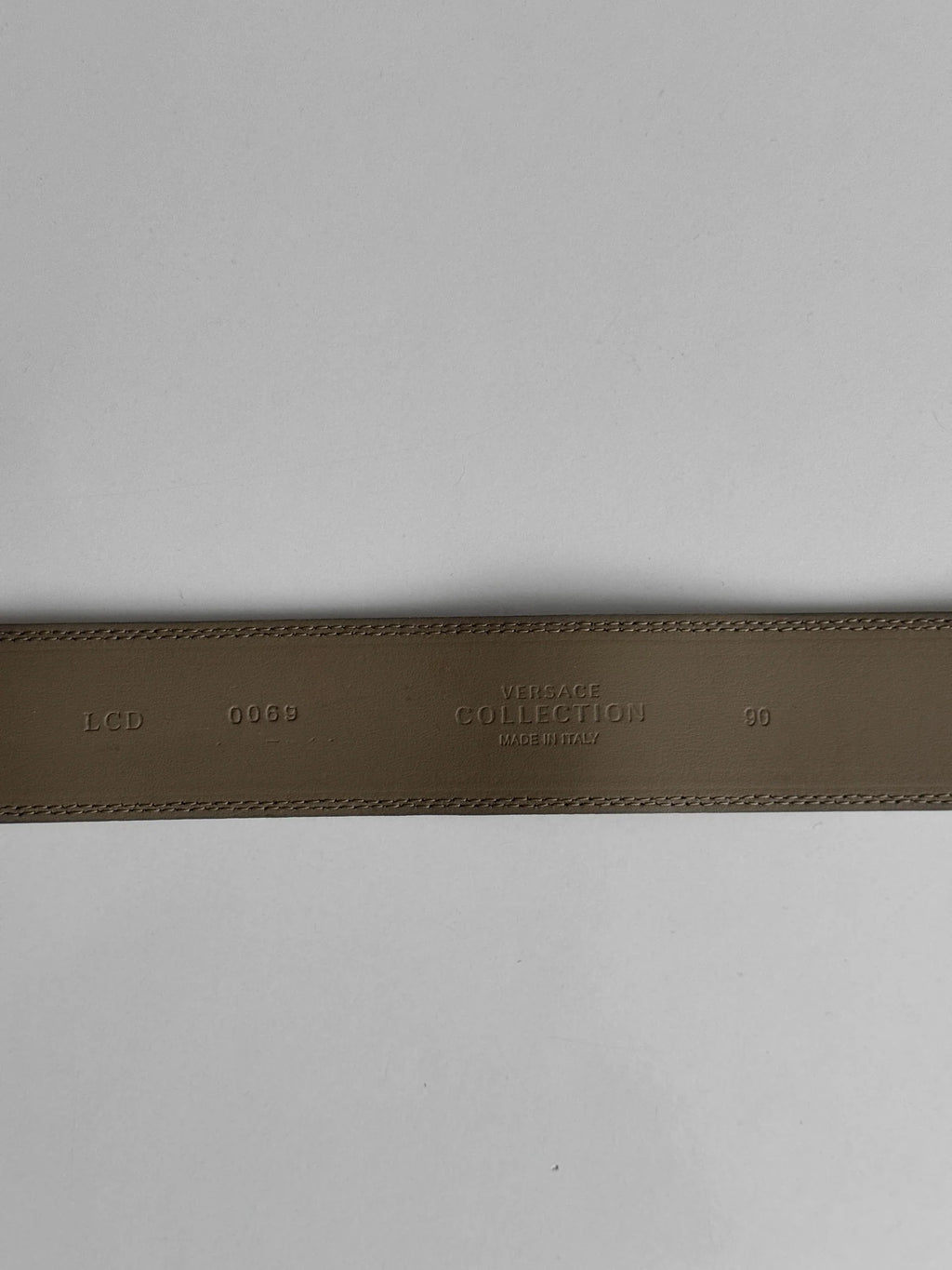 Versace Leather Belt