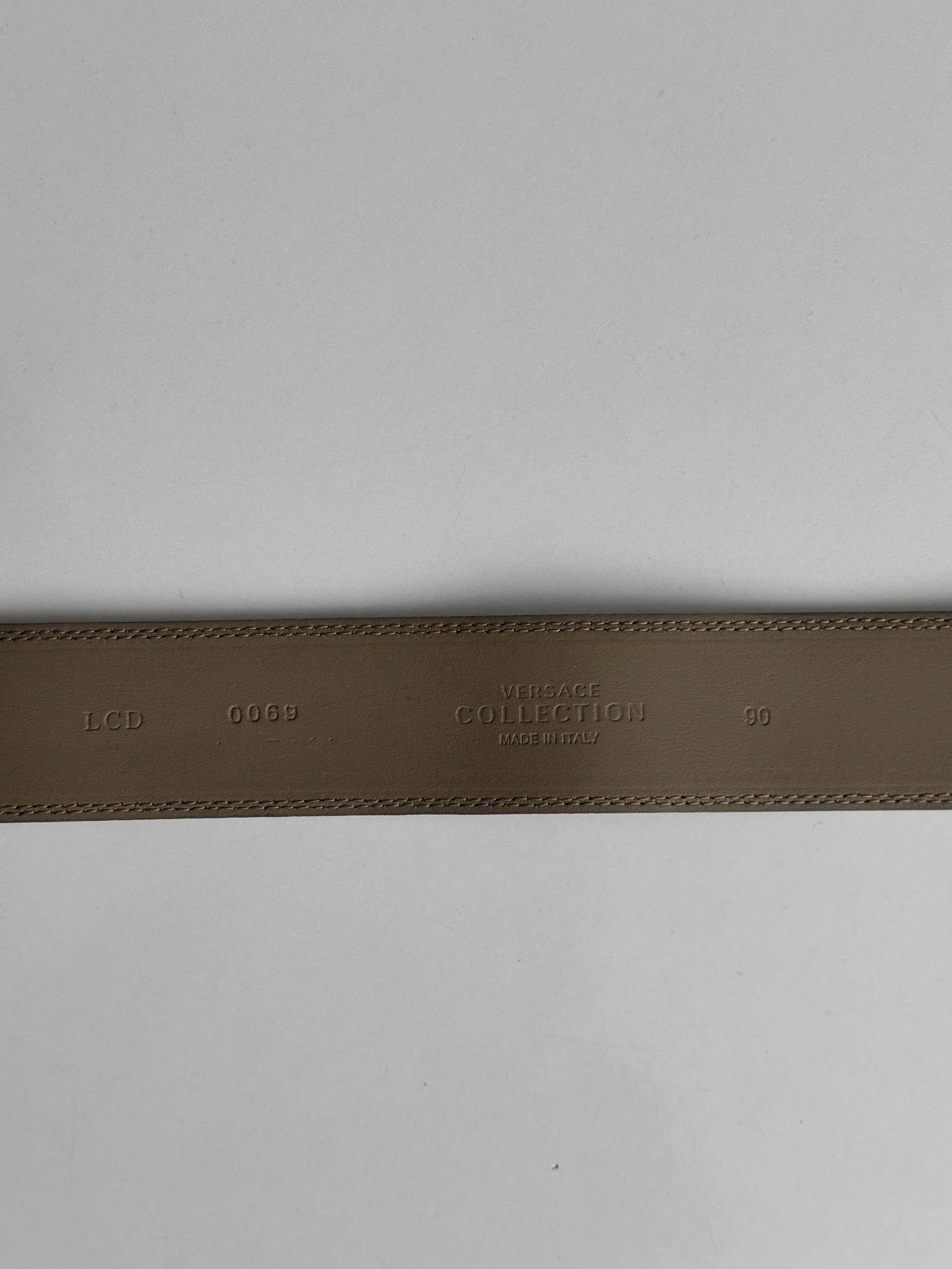 Versace Leather Belt