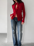 Red Tulle Shirt