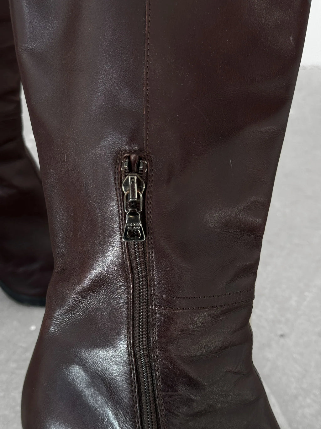 Prada Heeled Ankle Boots