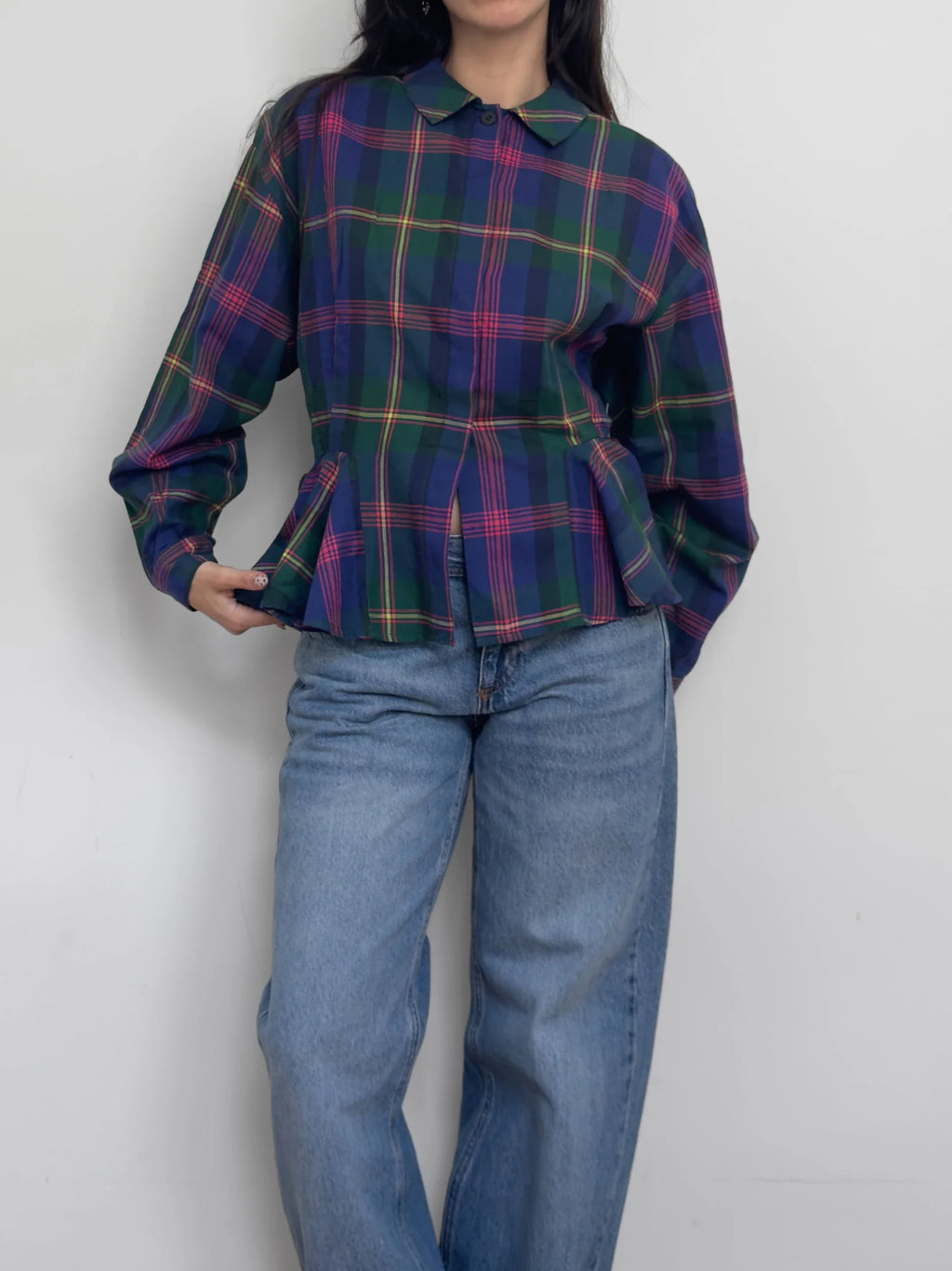 Benetton Checked Shirt