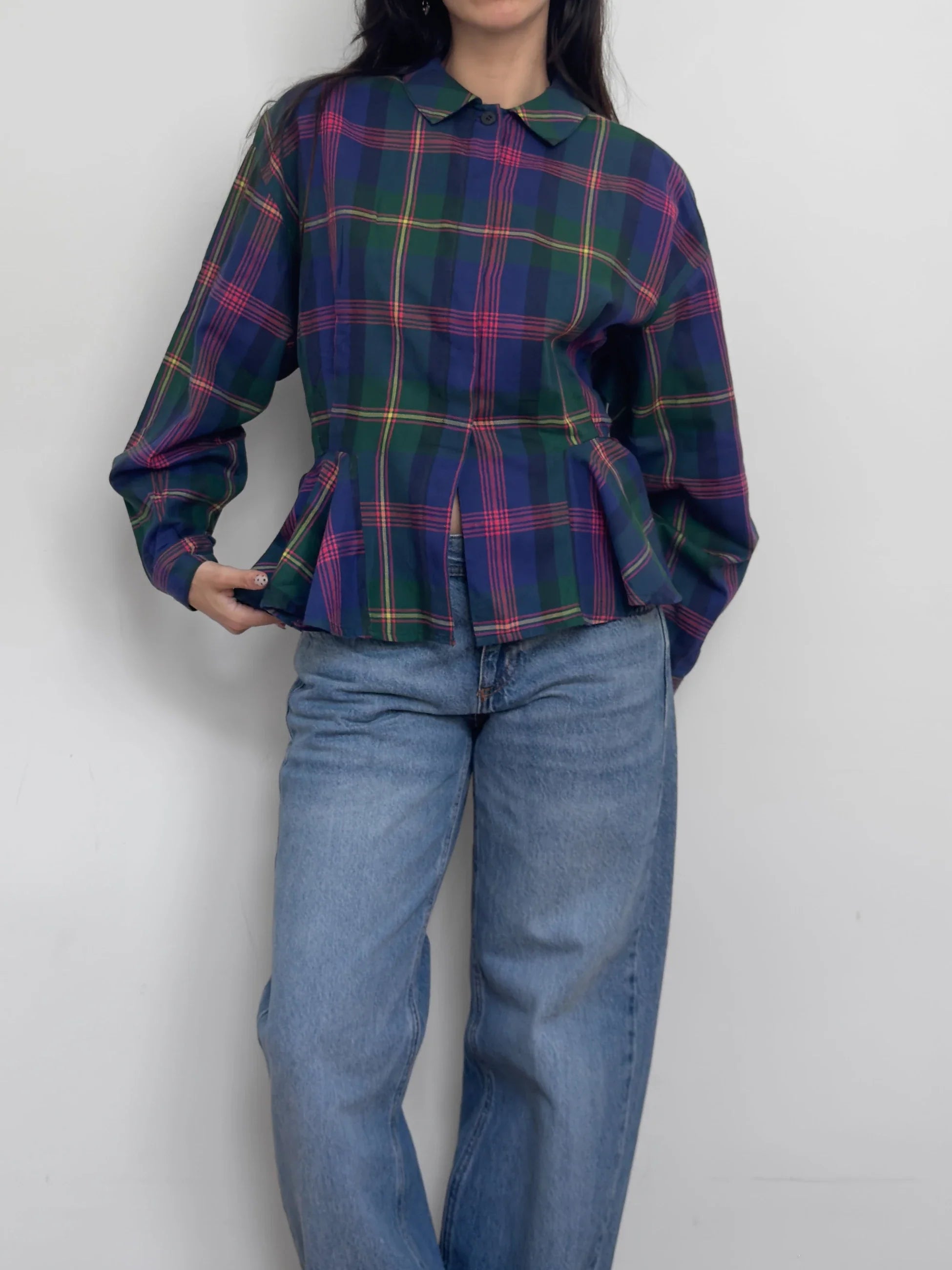Benetton Checked Shirt