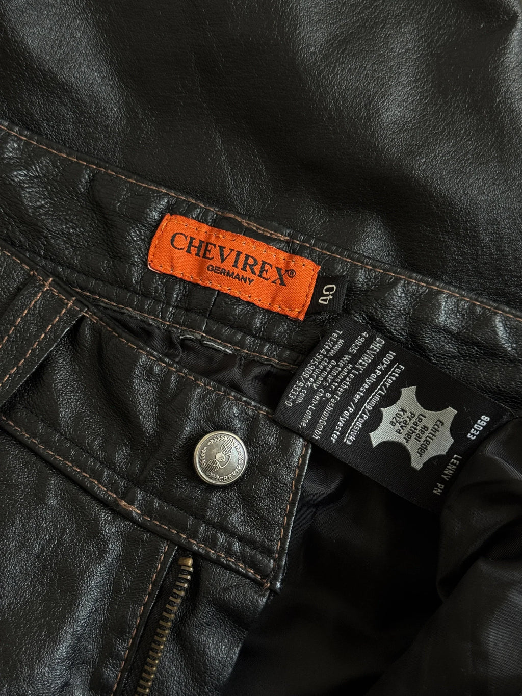 Chevirex Leather Trousers