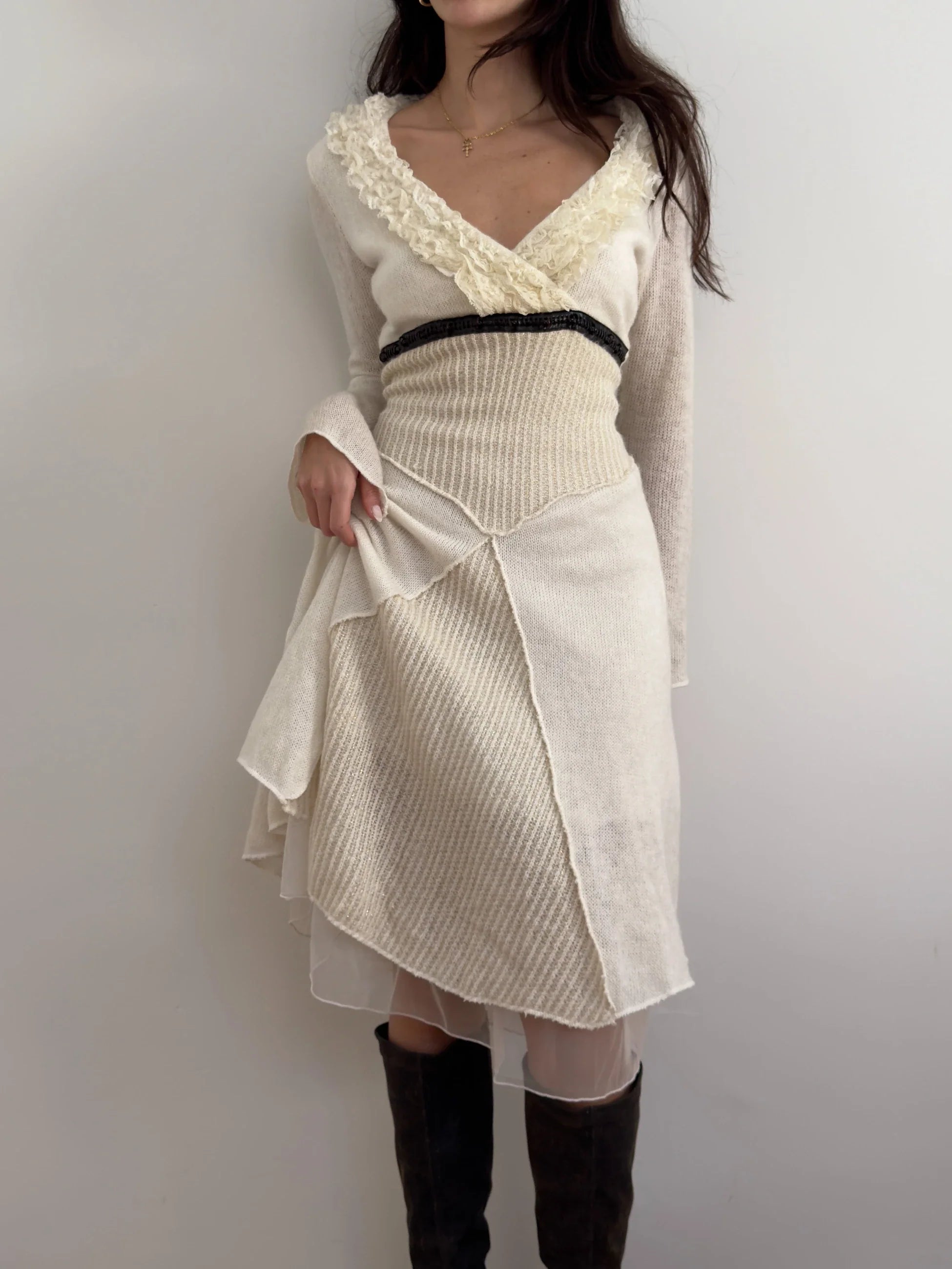 Long Sleeve Knit Dress