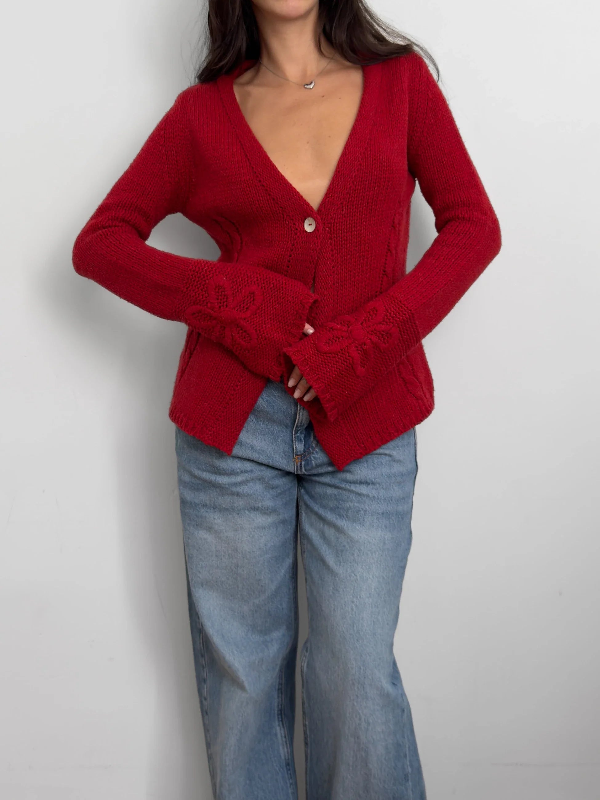 Red Cardigan