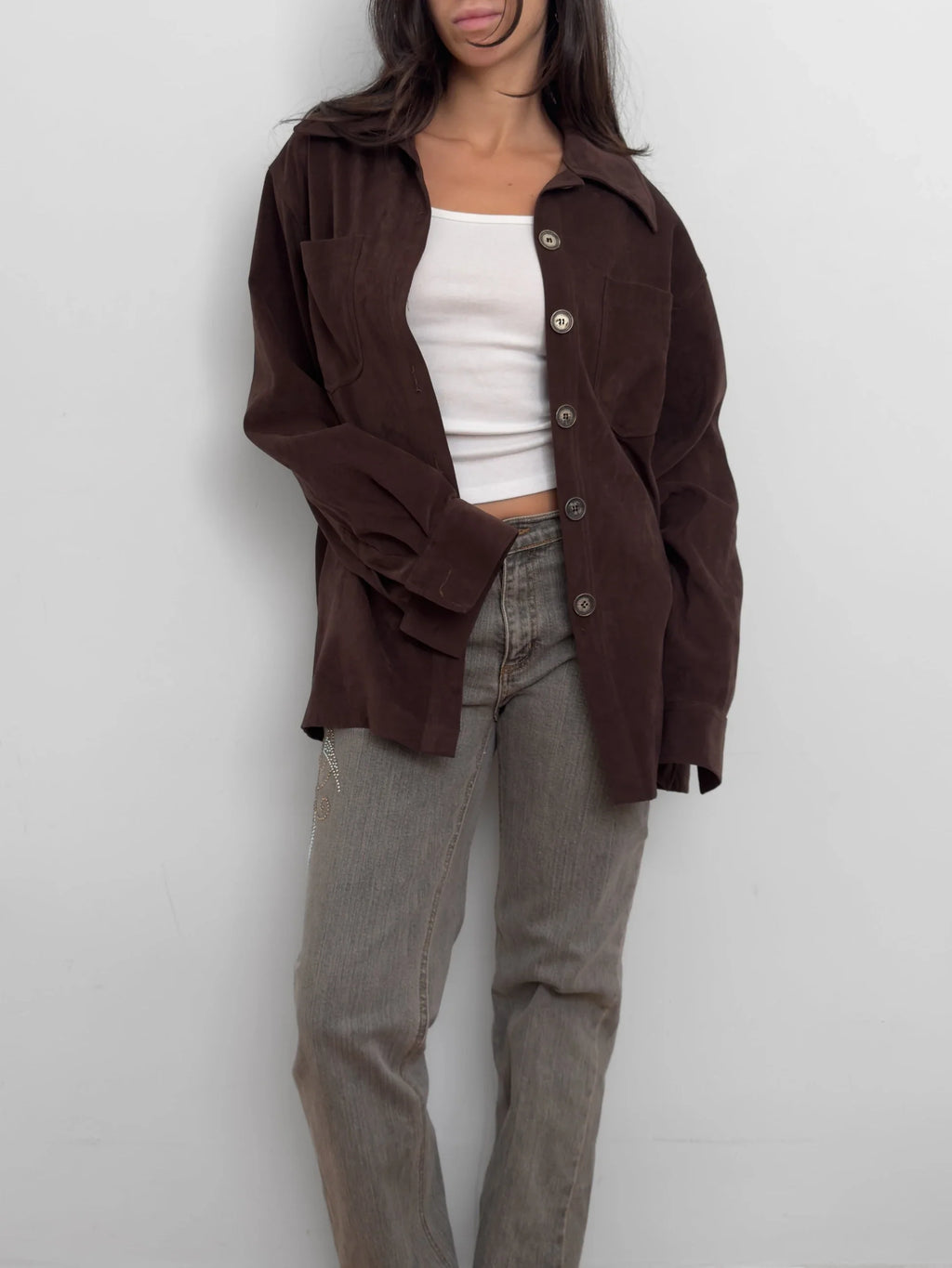 Brown Suede Jacket