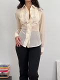 Silk-Cotton Blend Shirt