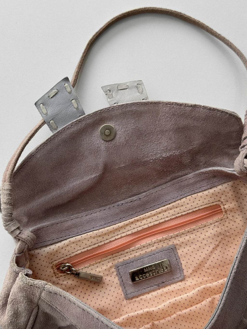 Suede Shoulder Bag