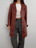 Long Leather Jacket
