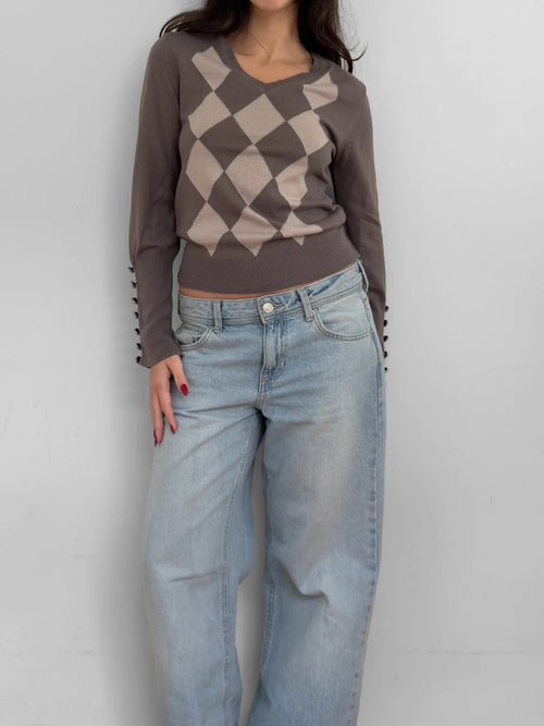 Argyle Sweater