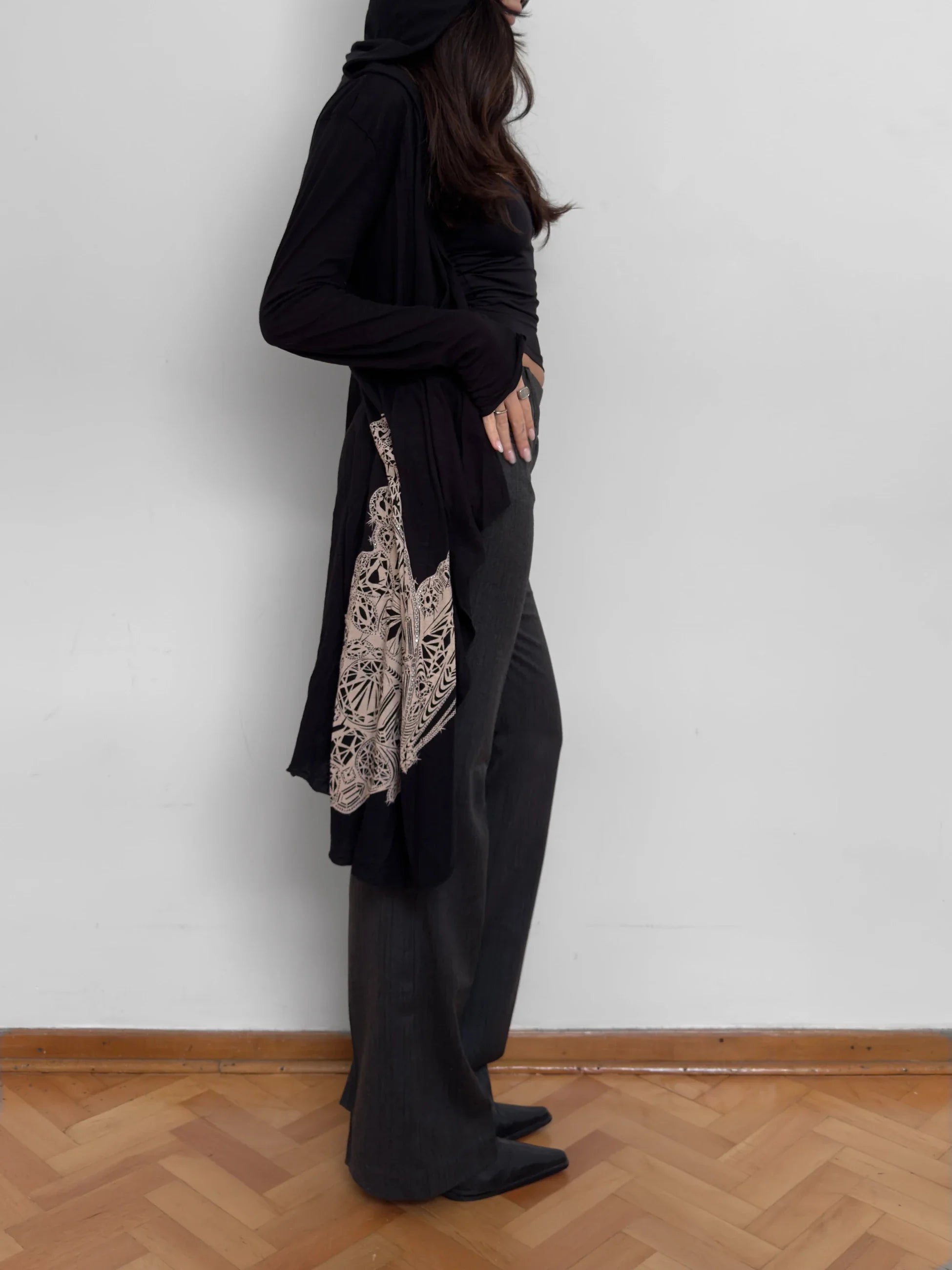 Roberto Cavalli Hooded Cardigan