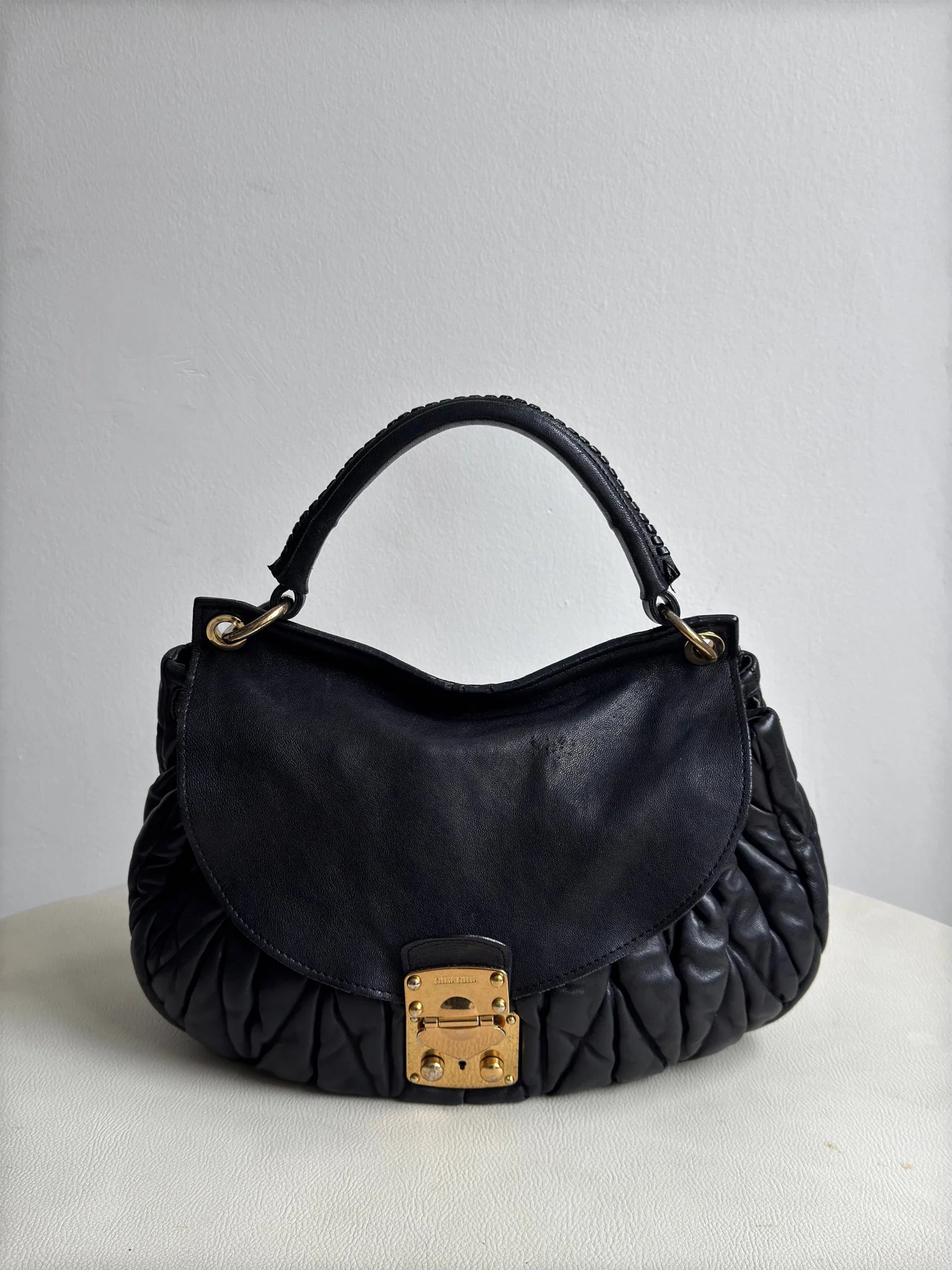 Miu Miu Snap Hobo Bag