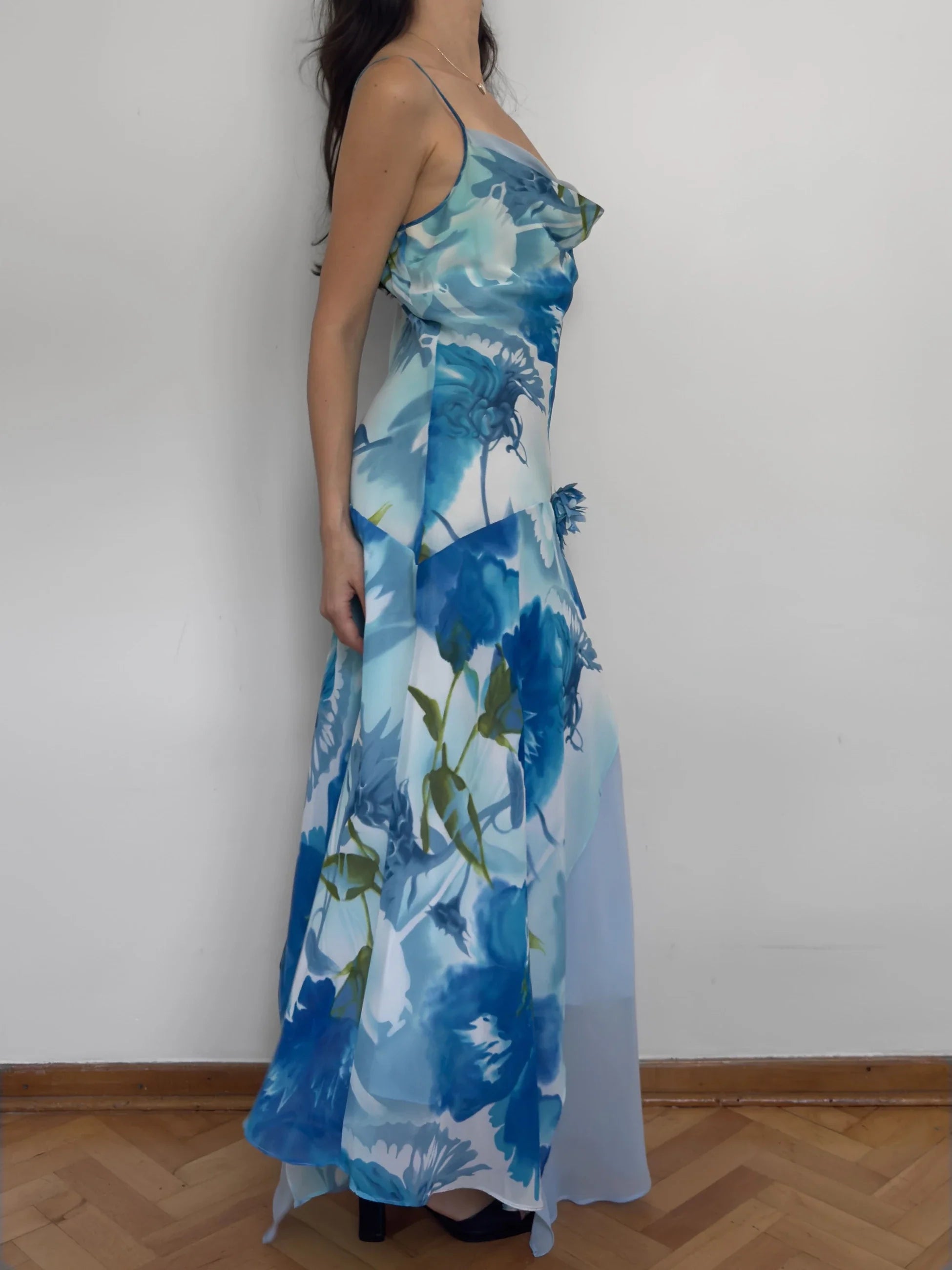Floral Evening Dress