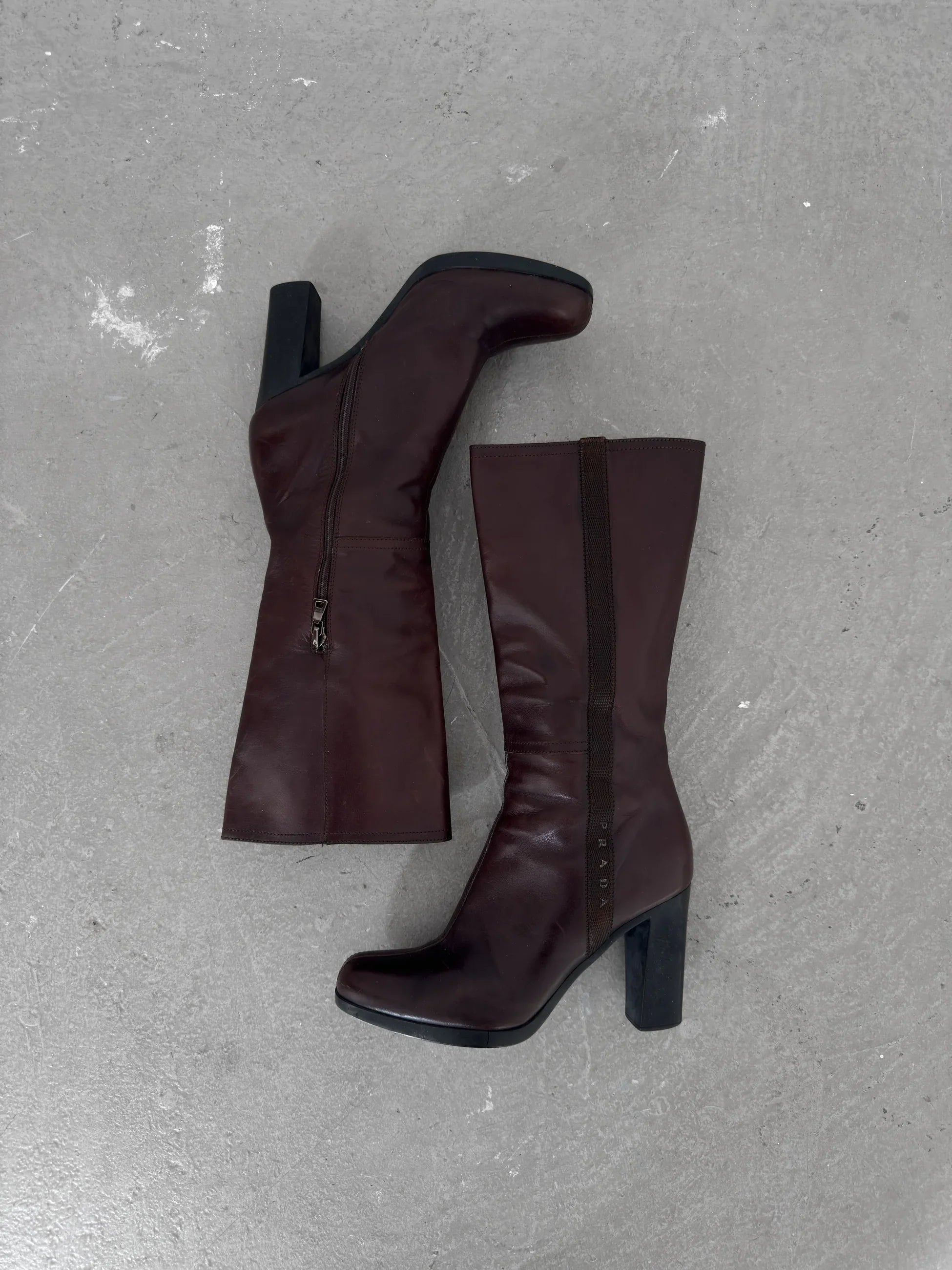 Prada Heeled Ankle Boots