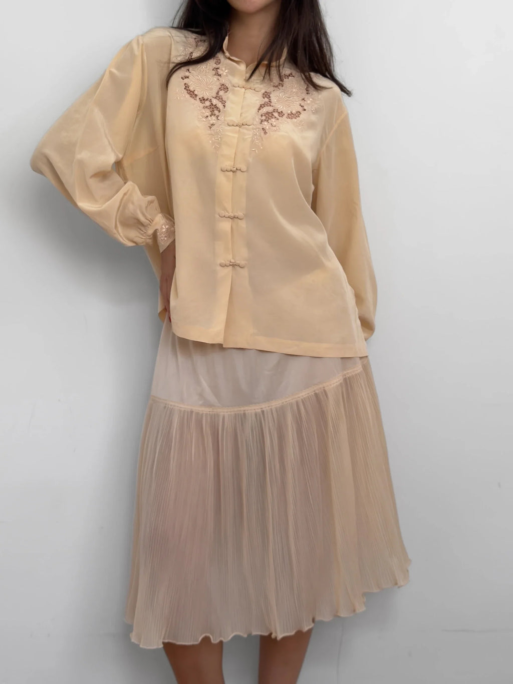 Chinese Silk Shirt