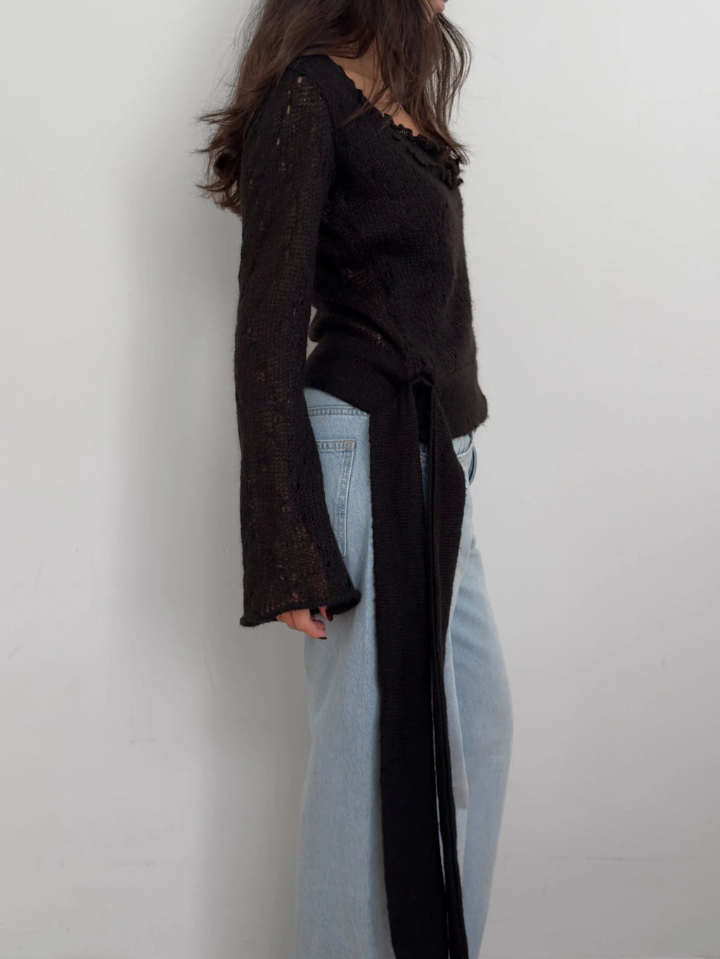 Black Mohair Sweater