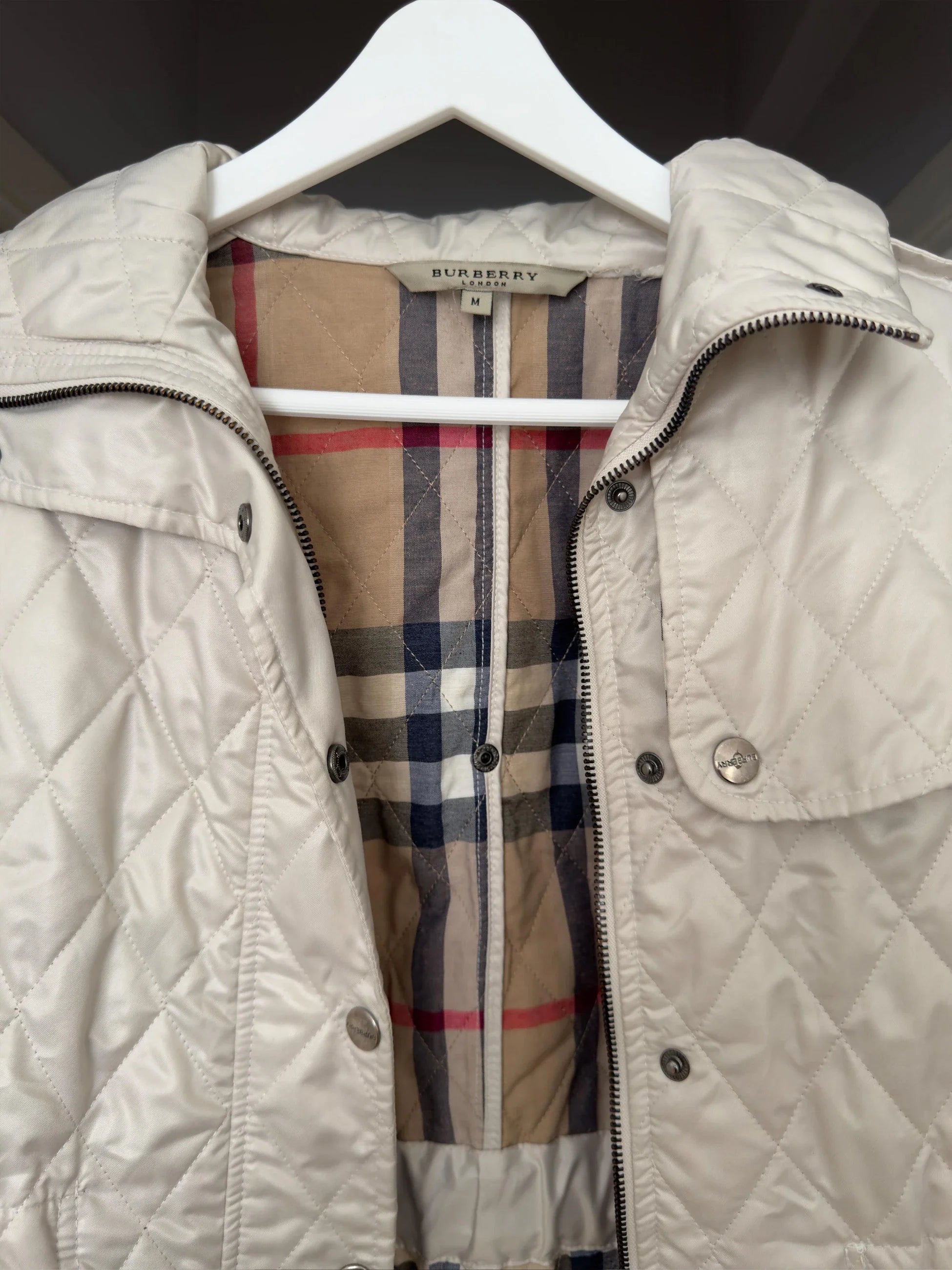 Burberry Utility Coat Cream