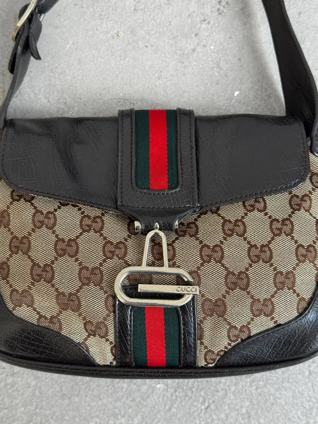 Gucci Monogram Shoulder Bag