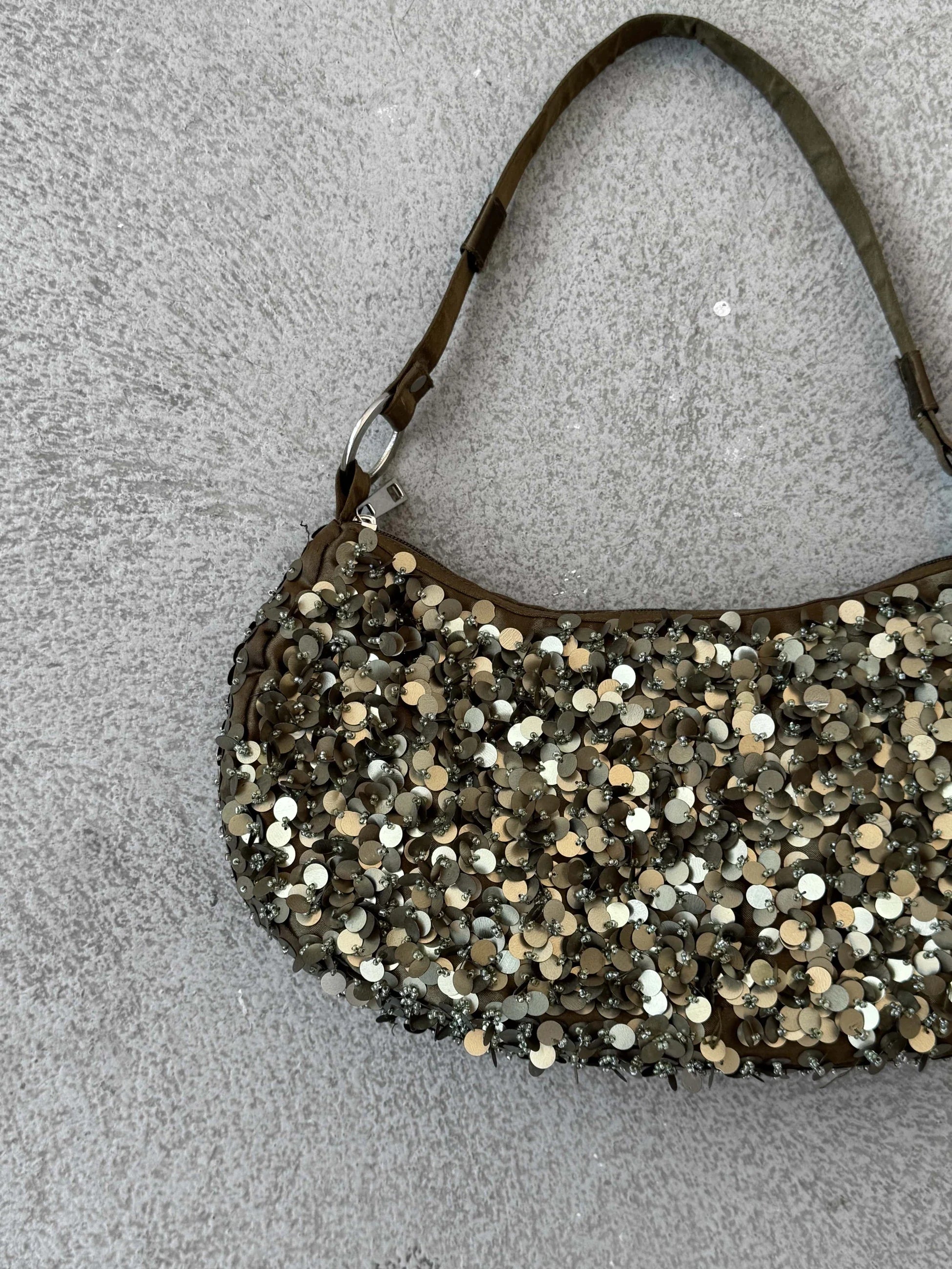Green Sequin Bag