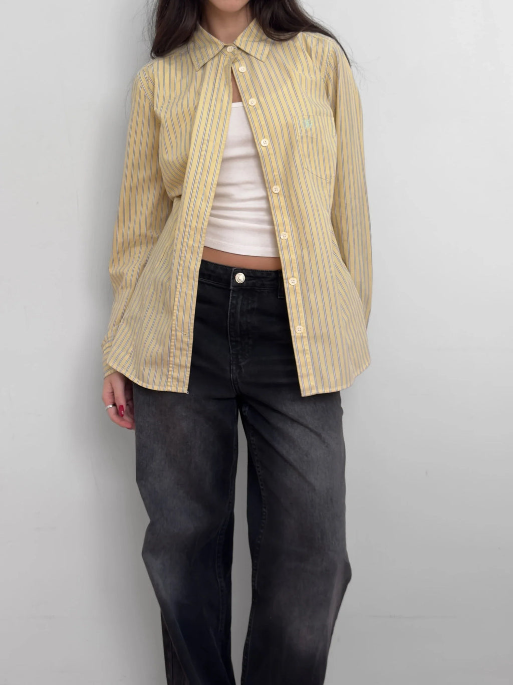 Yellow Striped Shirt