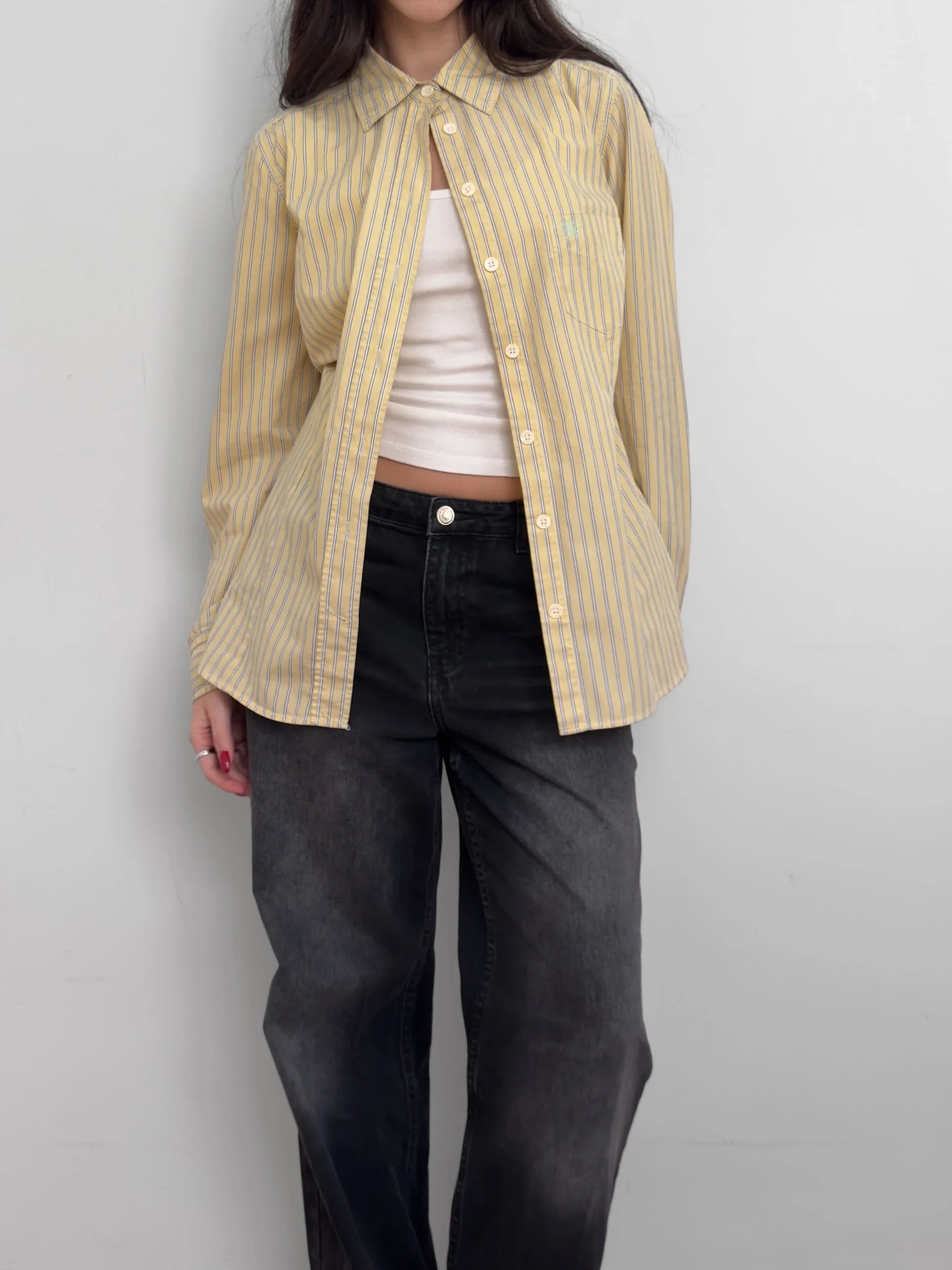 Yellow Striped Shirt