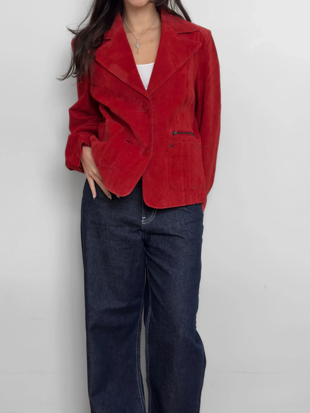 Red Suede Jacket