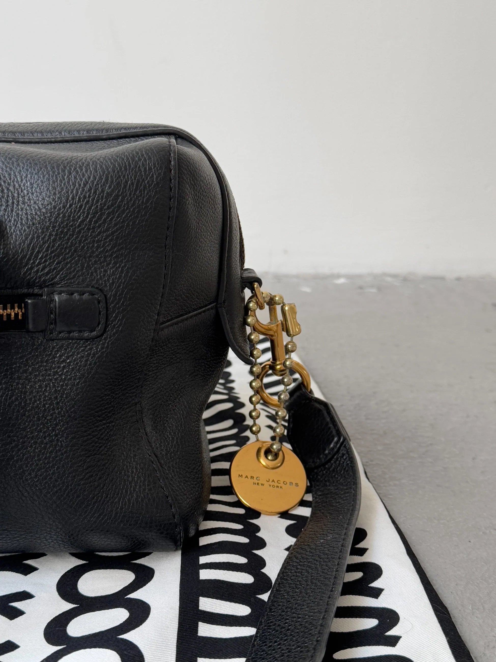 Marc Jacobs Black Leather Bag