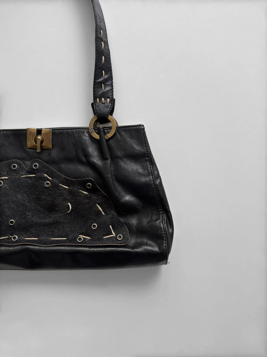 Black Leather Bag