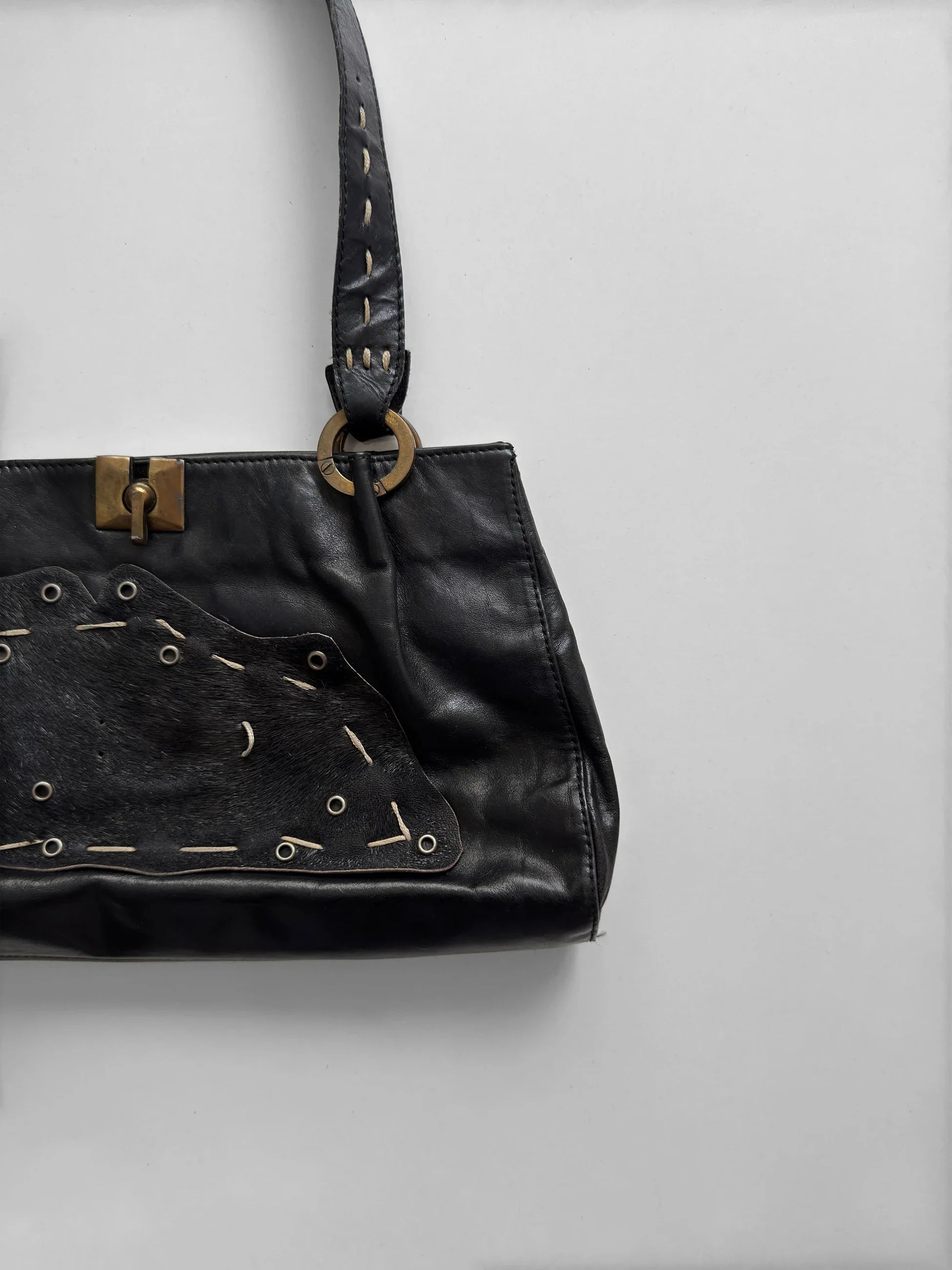 Black Leather Bag
