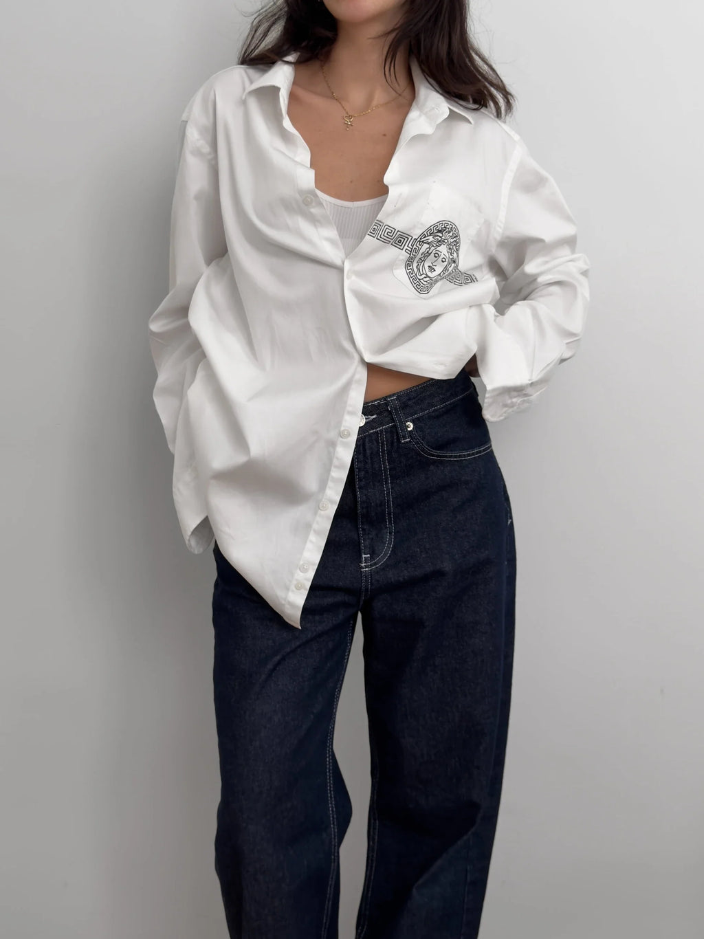 Versace White Shirt