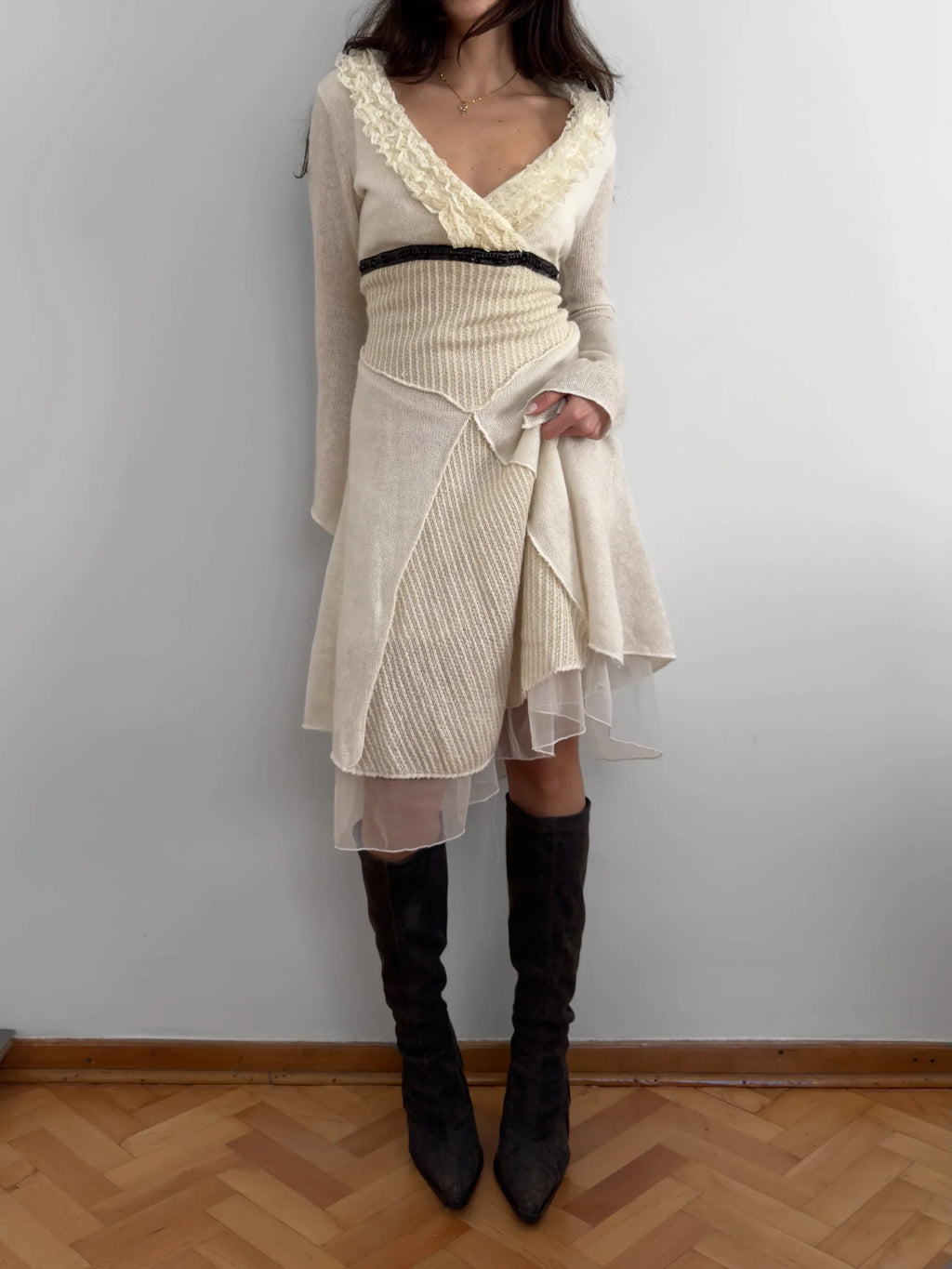 Long Sleeve Knit Dress