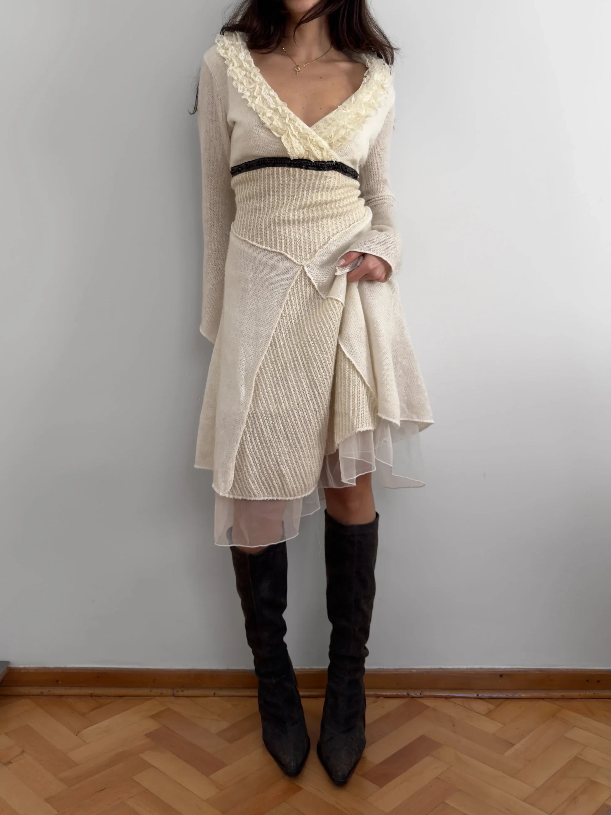 Long Sleeve Knit Dress