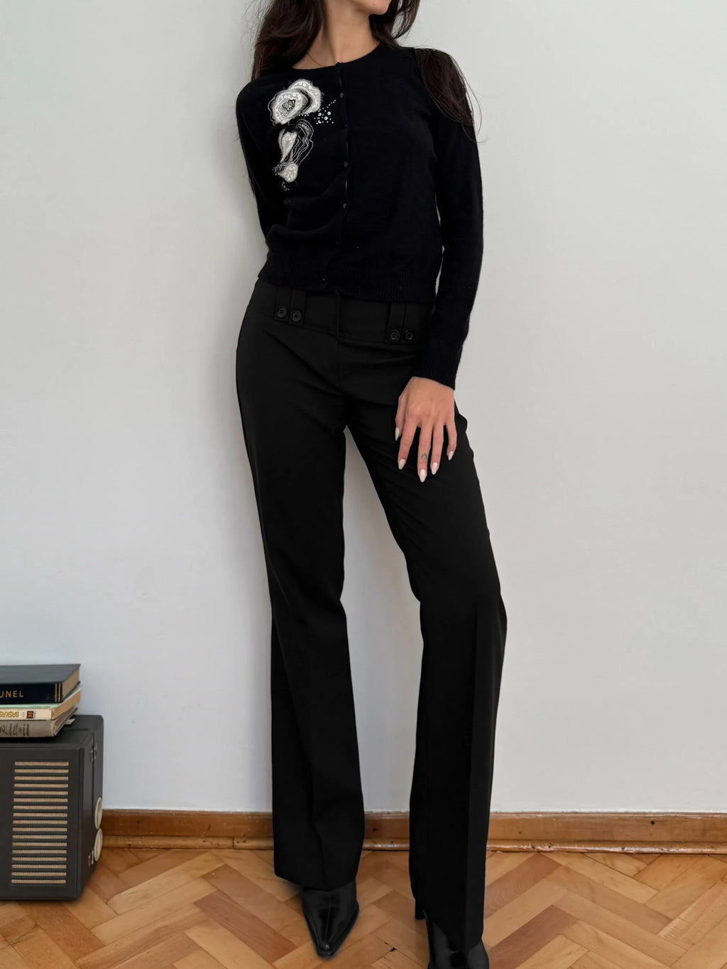 Rene Derhy Wool Cardigan