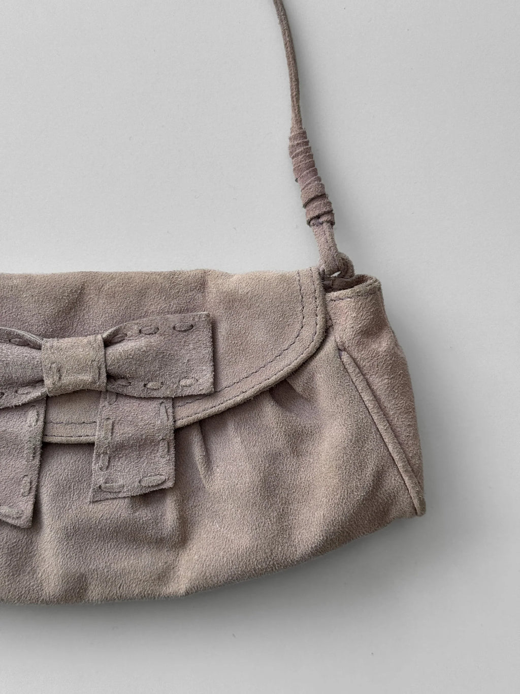Suede Shoulder Bag