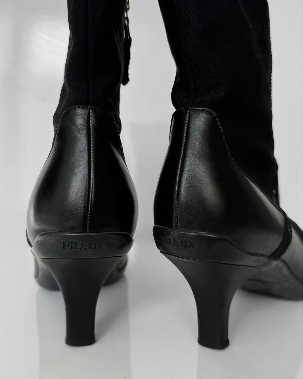 Prada Black Ankle Boot