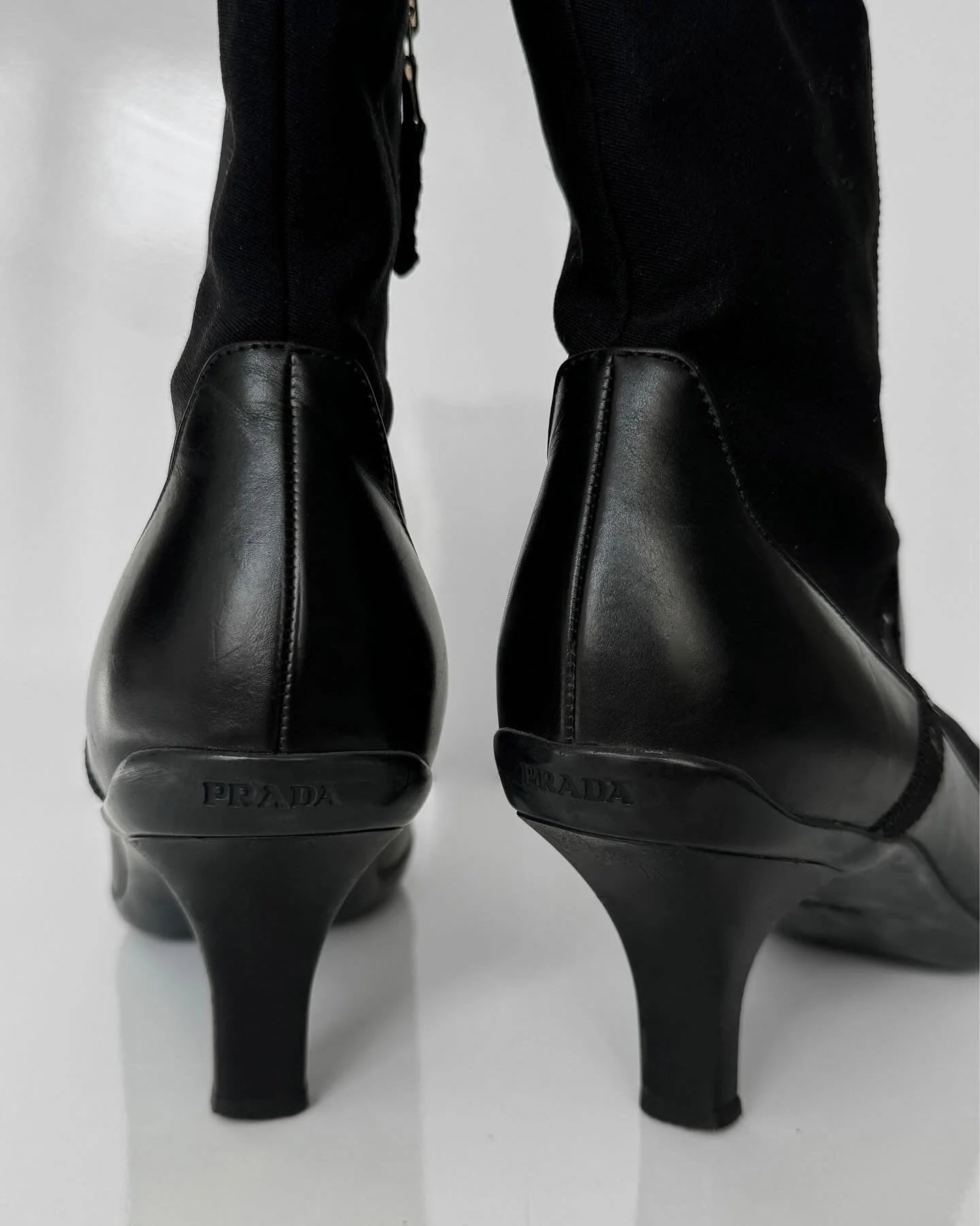 Prada Black Ankle Boot