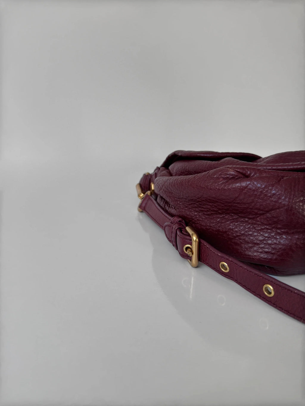 Marc Jacobs Burgundy Leather Bag
