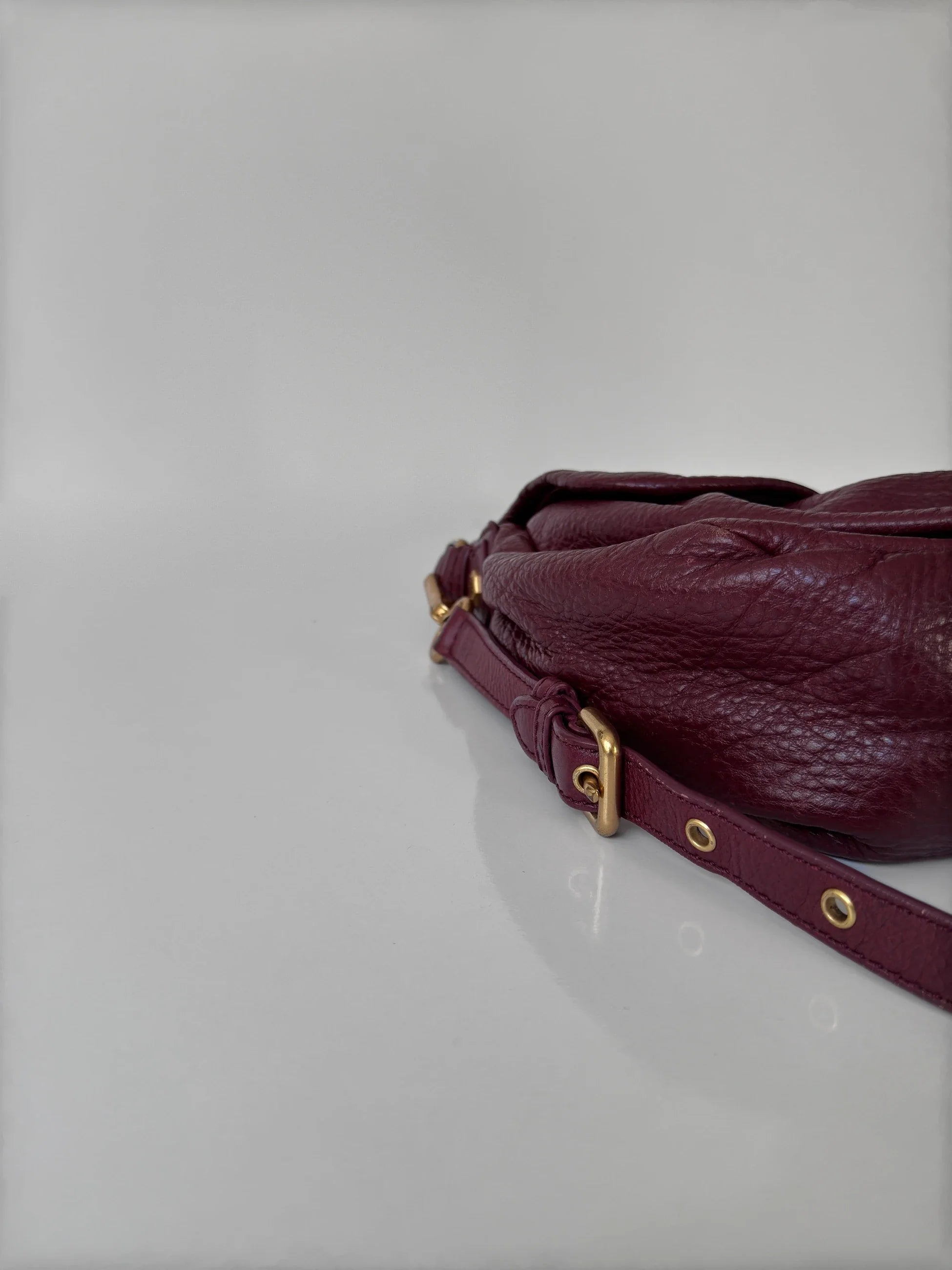 Marc Jacobs Burgundy Leather Bag