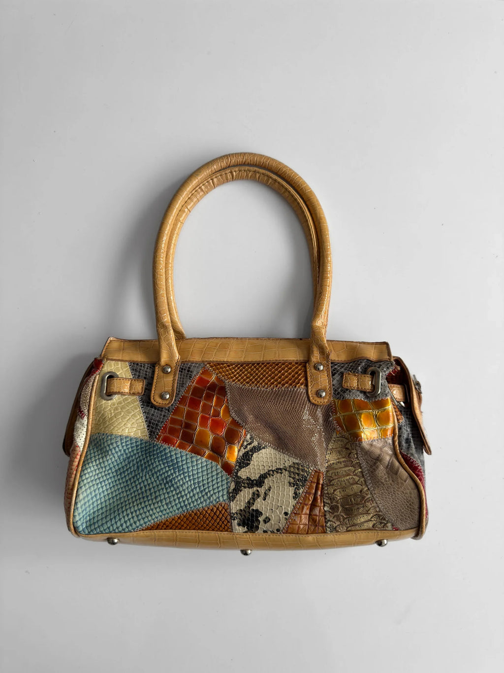 Multi Coloured Shoulder Bag