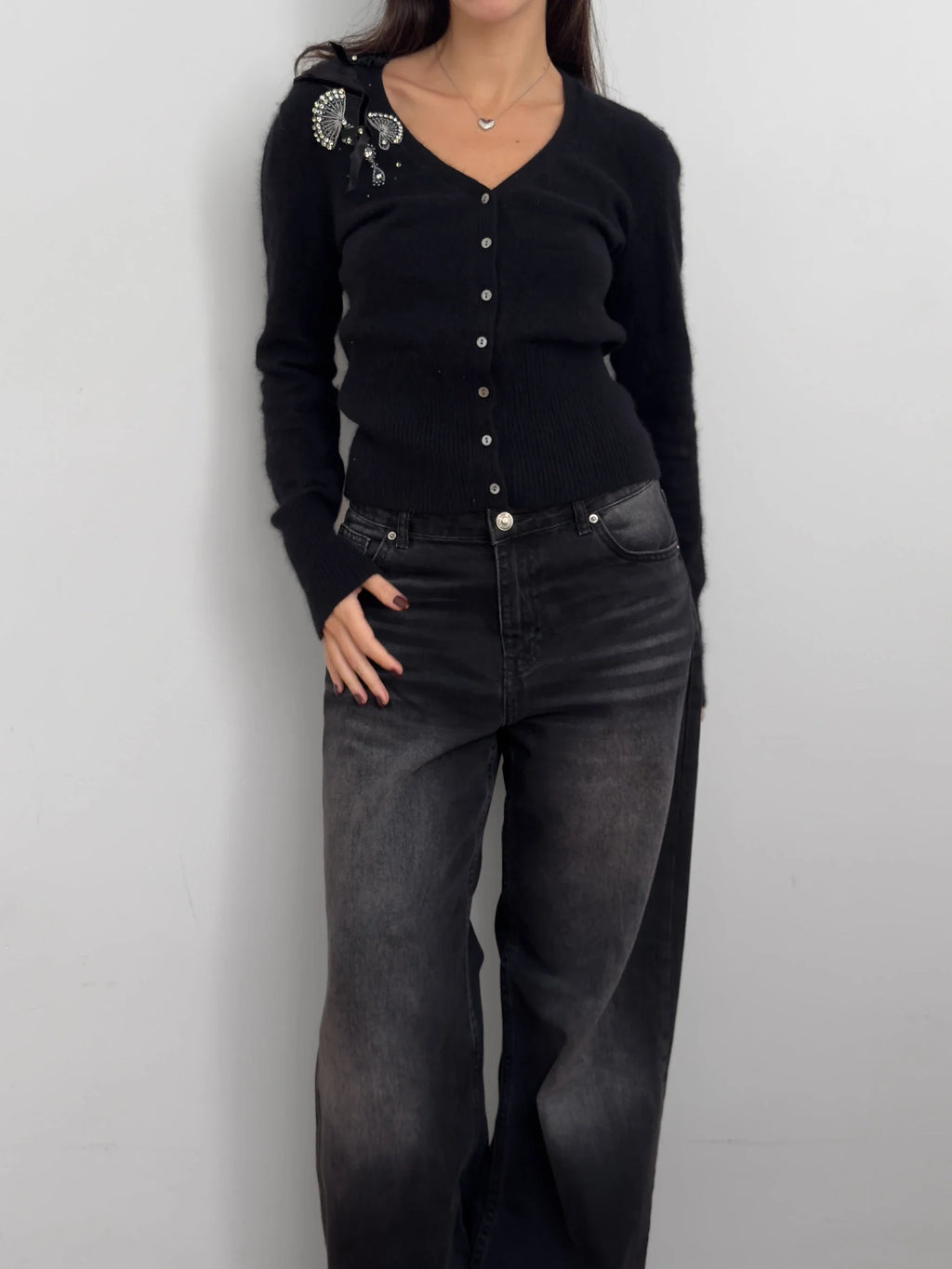 Karen Millen Wool Cardigan