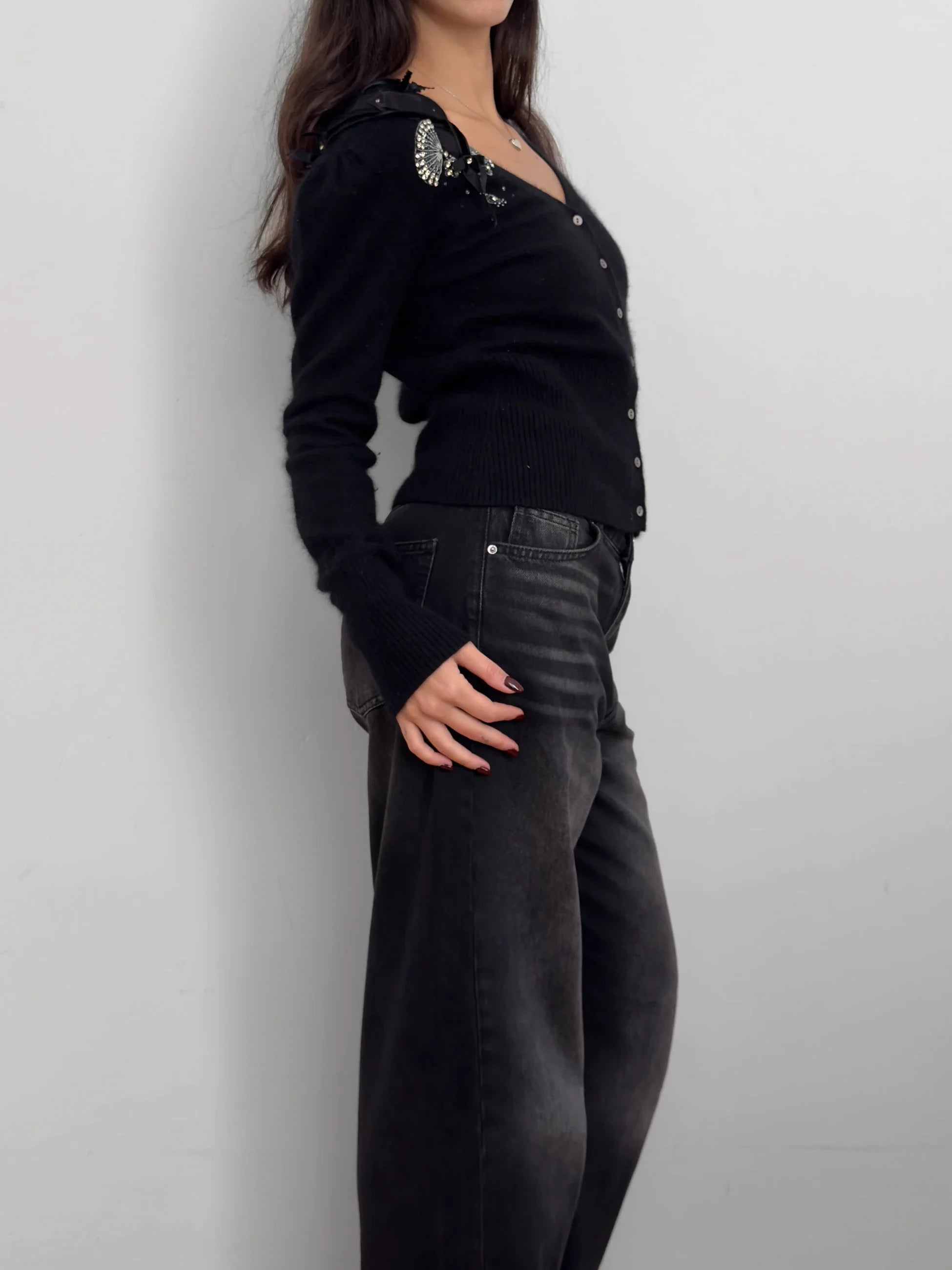 Karen Millen Wool Cardigan