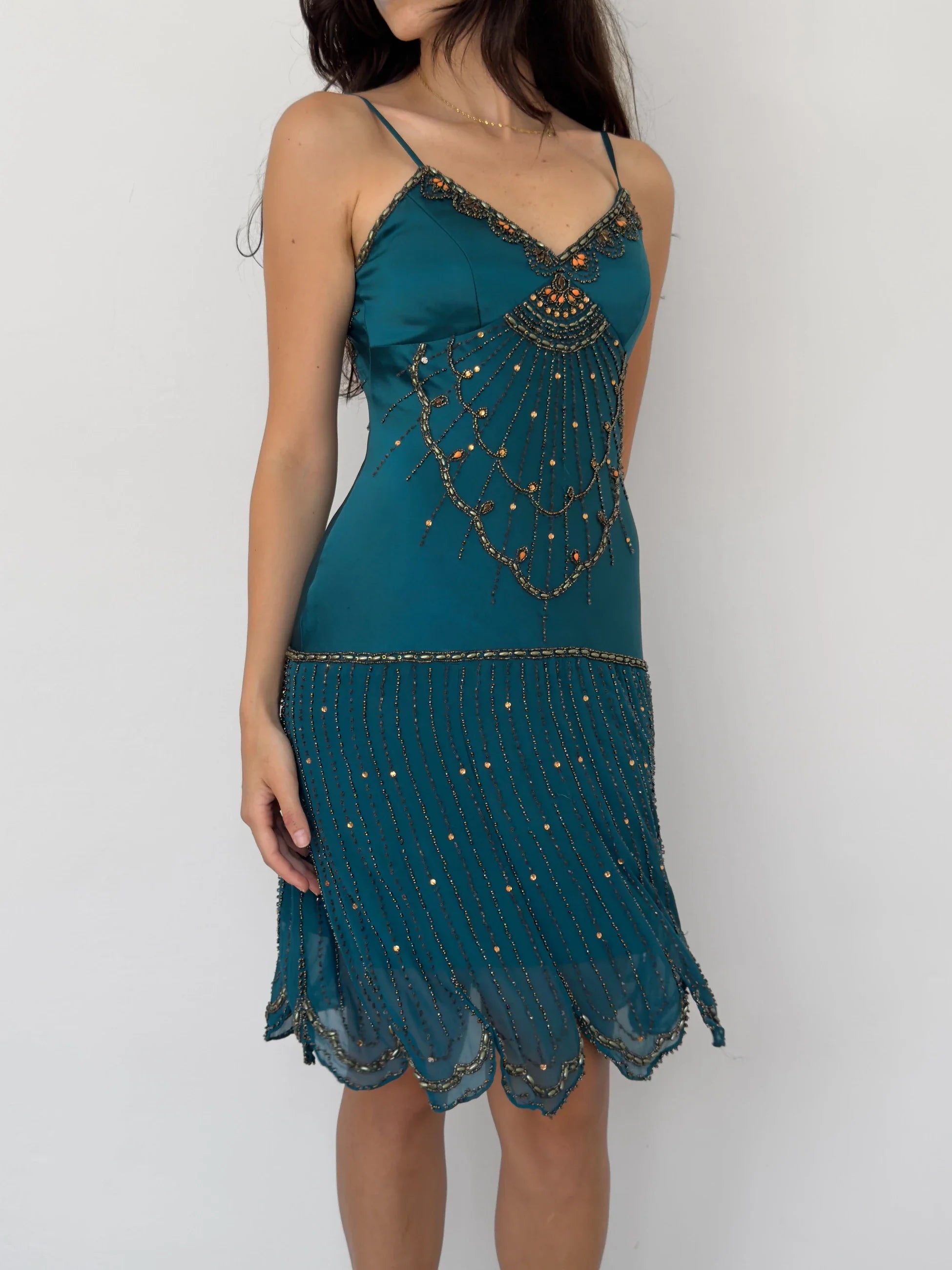 Sue Wong Silk Dress