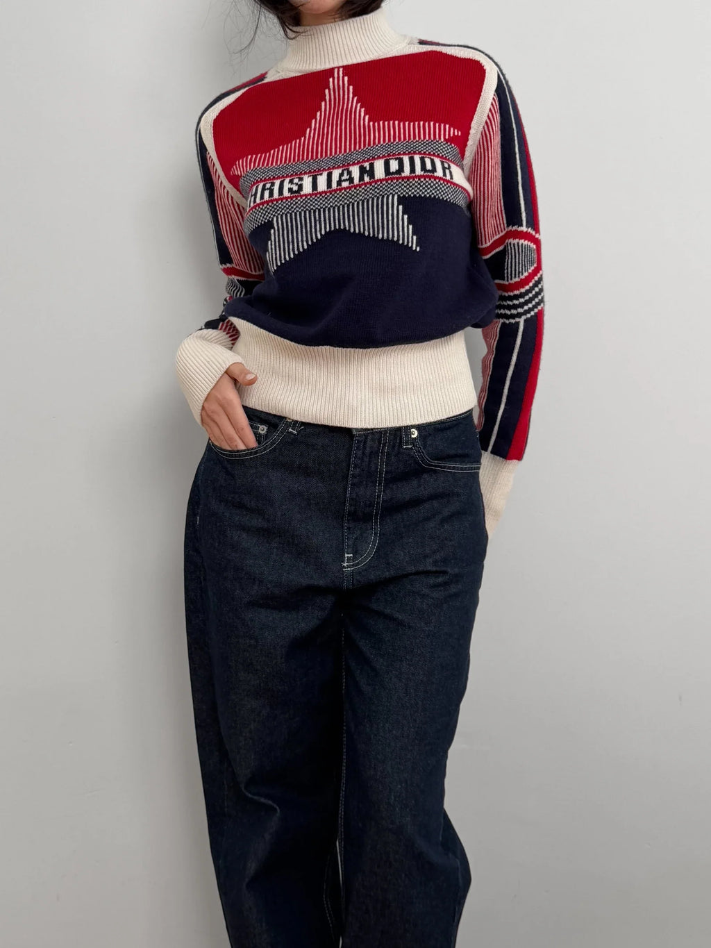 Christian Dior Alps Wool/Cashmere Sweater