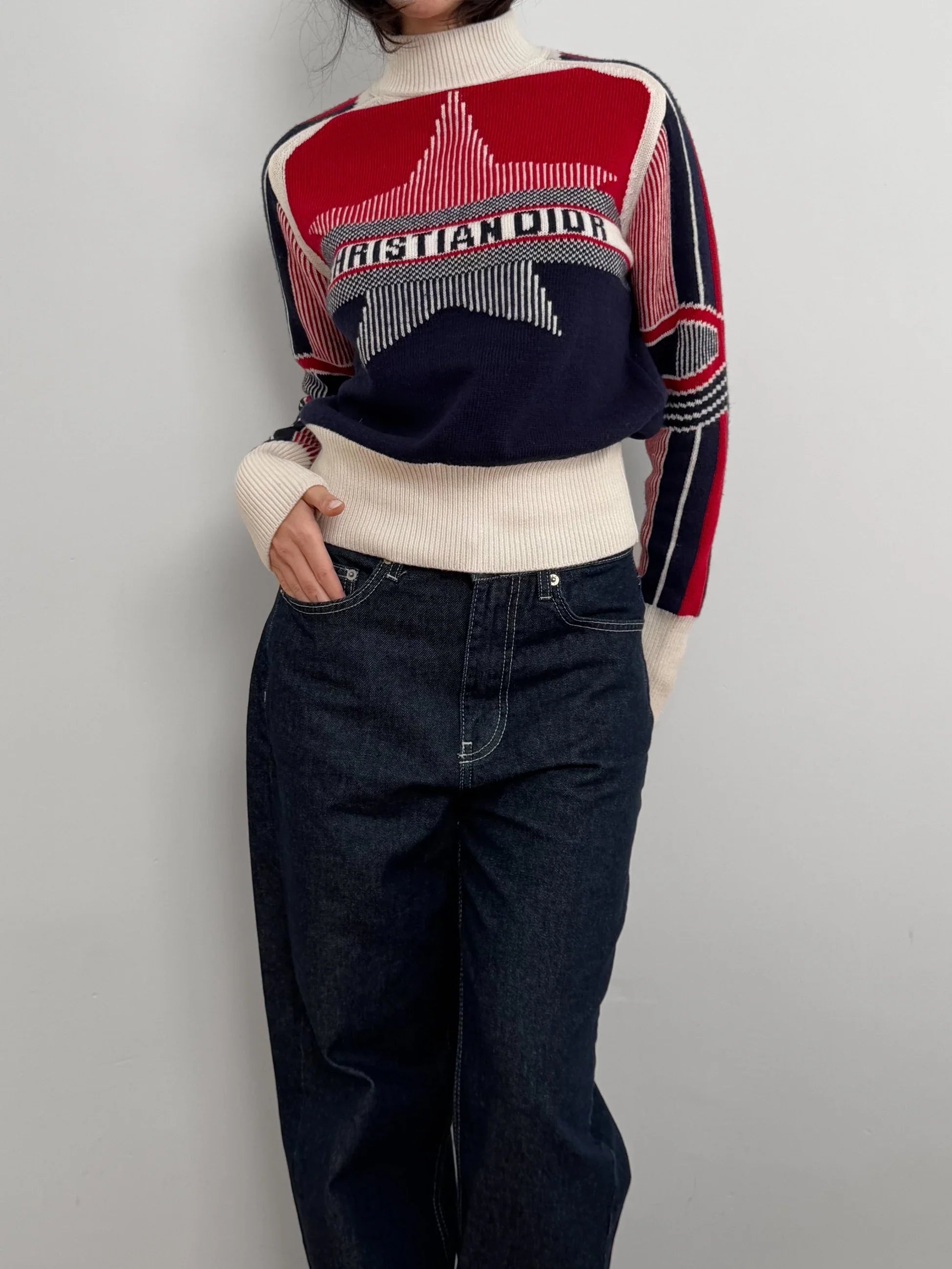 Christian Dior Alps Wool/Cashmere Sweater