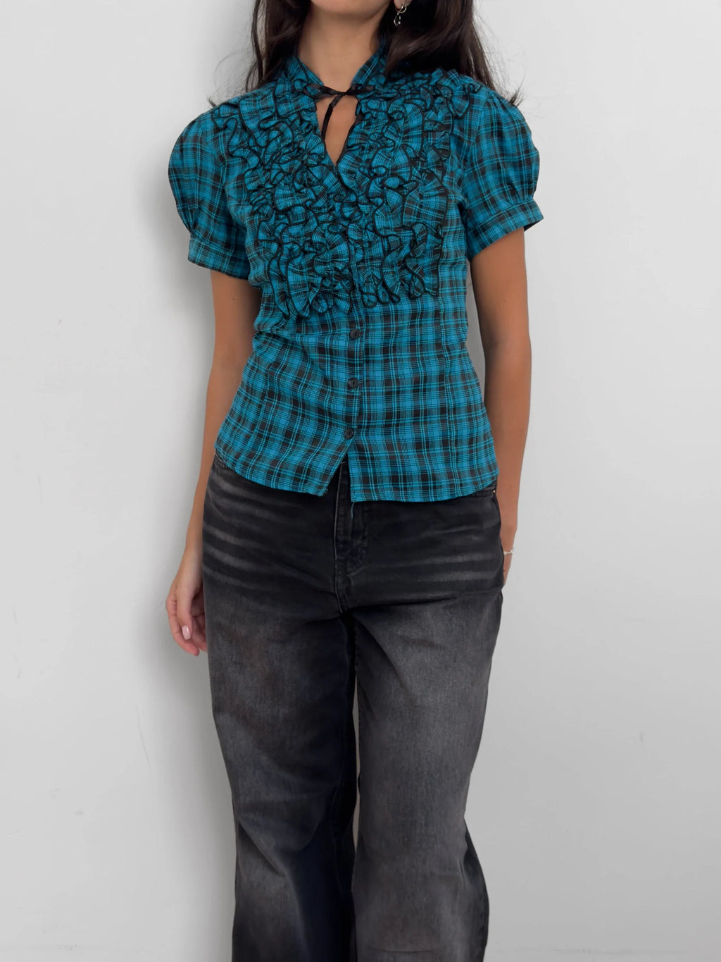 Blue Checked Shirt